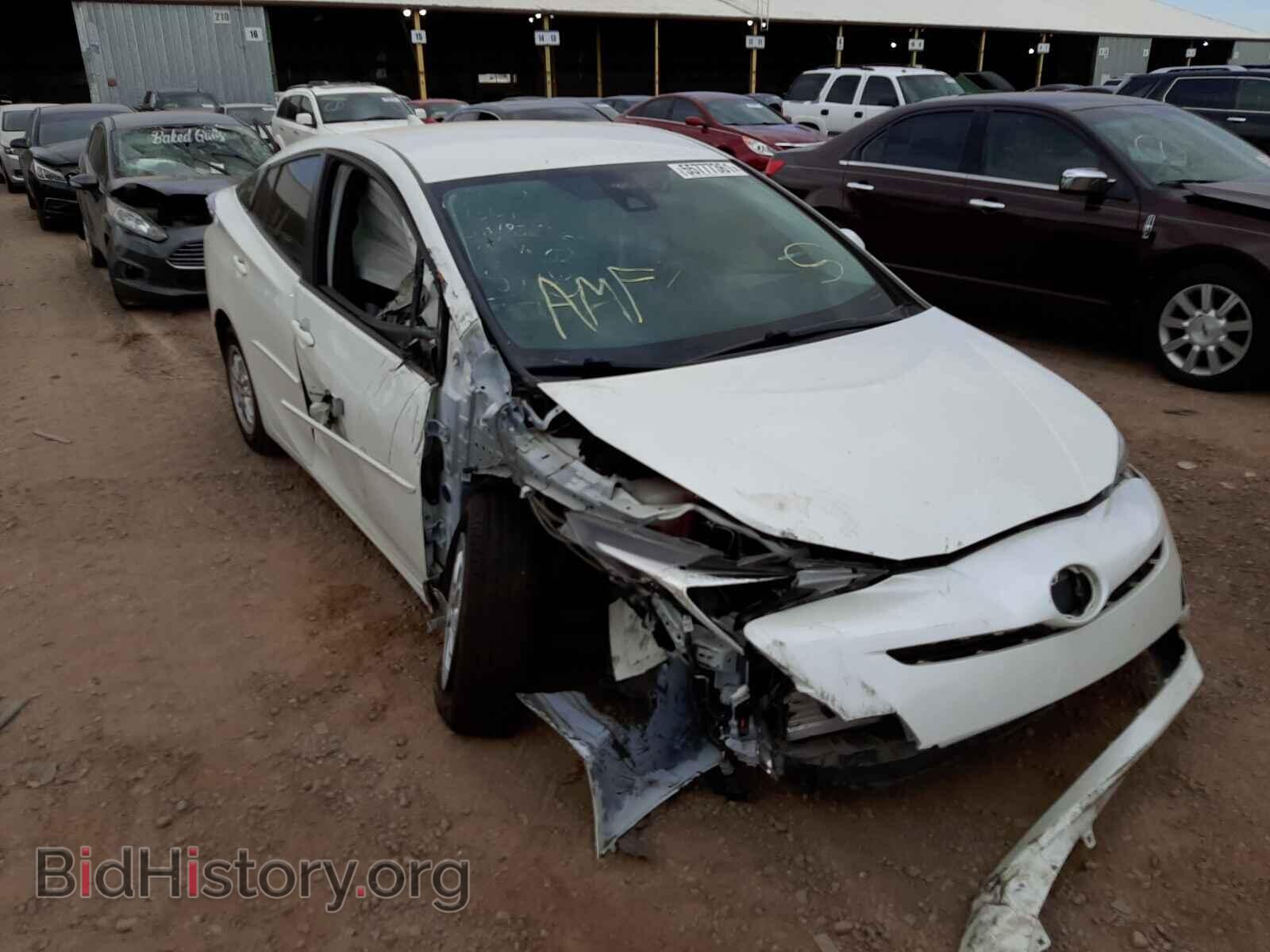 Photo JTDKBRFU2H3031679 - TOYOTA PRIUS 2017