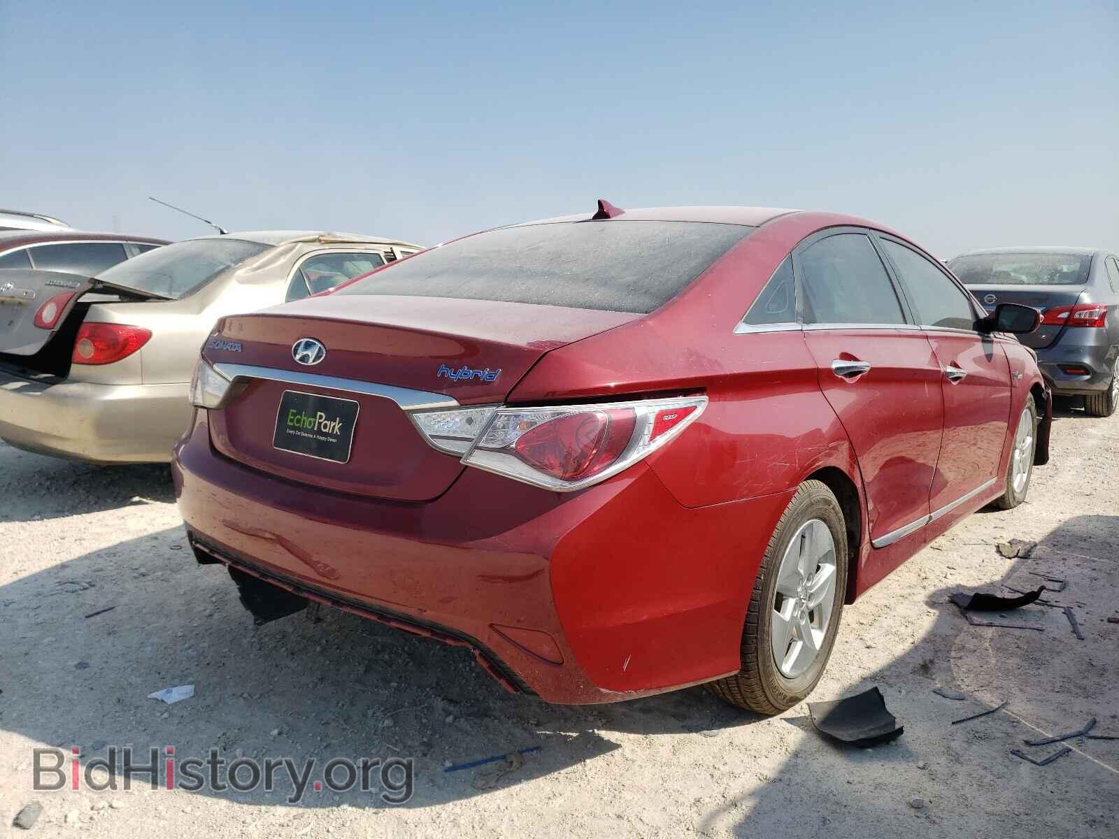 2012 HYUNDAI SONATA - VIN: KMHEC4A48CA047793 - Фото 4