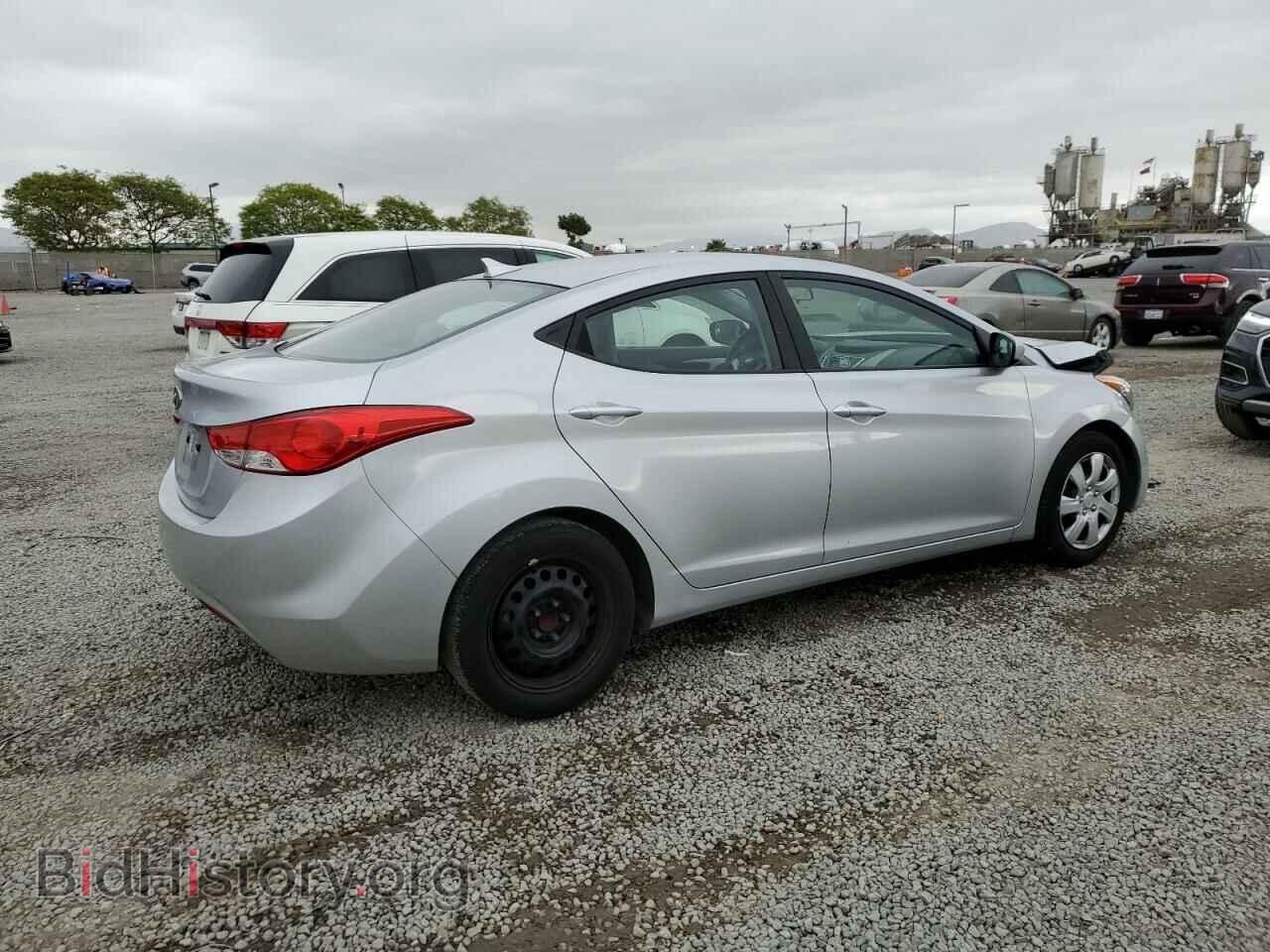 2011 HYUNDAI ELANTRA - VIN: 5NPDH4AEXBH046856 - Фото 3