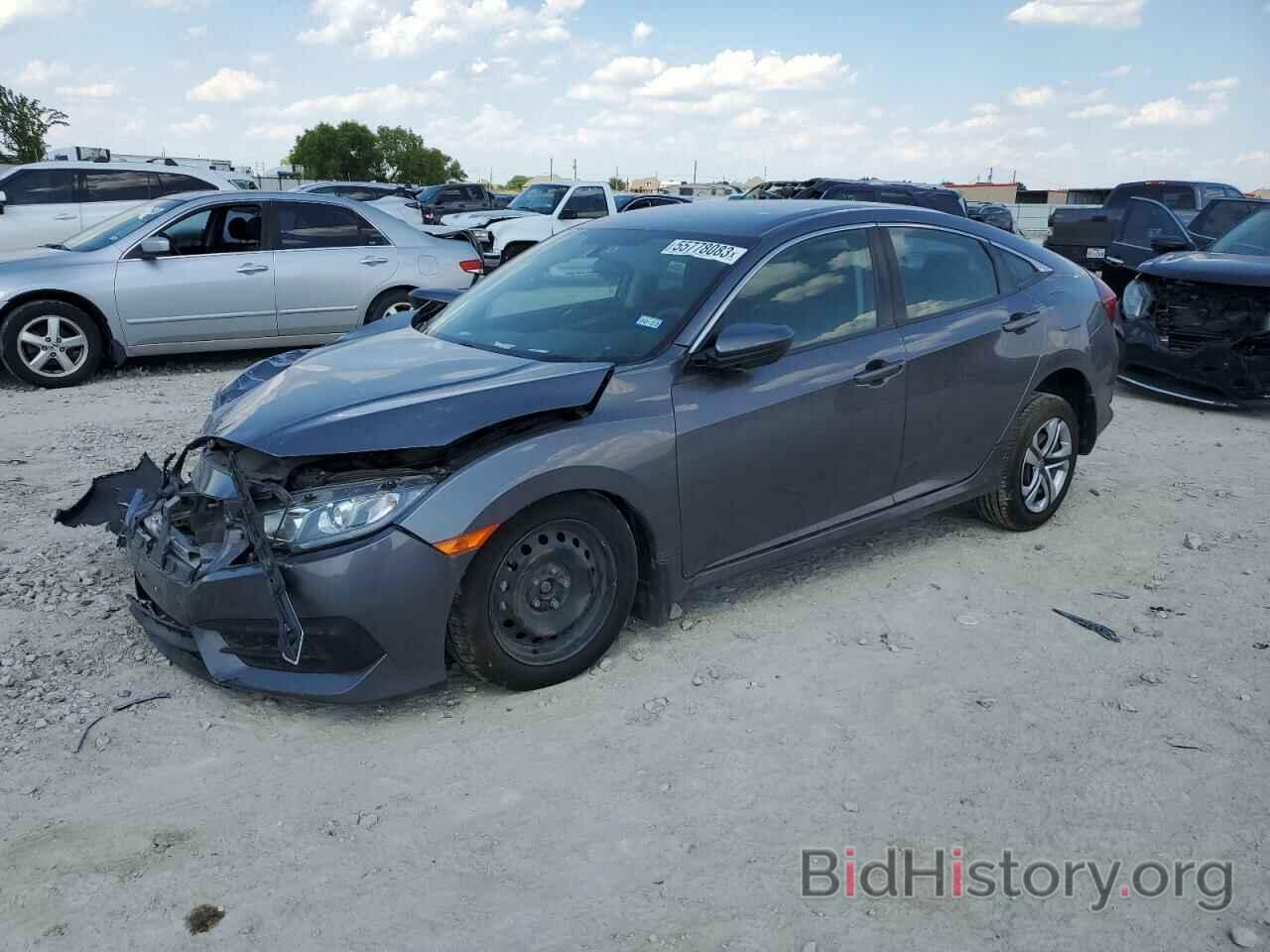 Photo 19XFC2F51JE014305 - HONDA CIVIC 2018