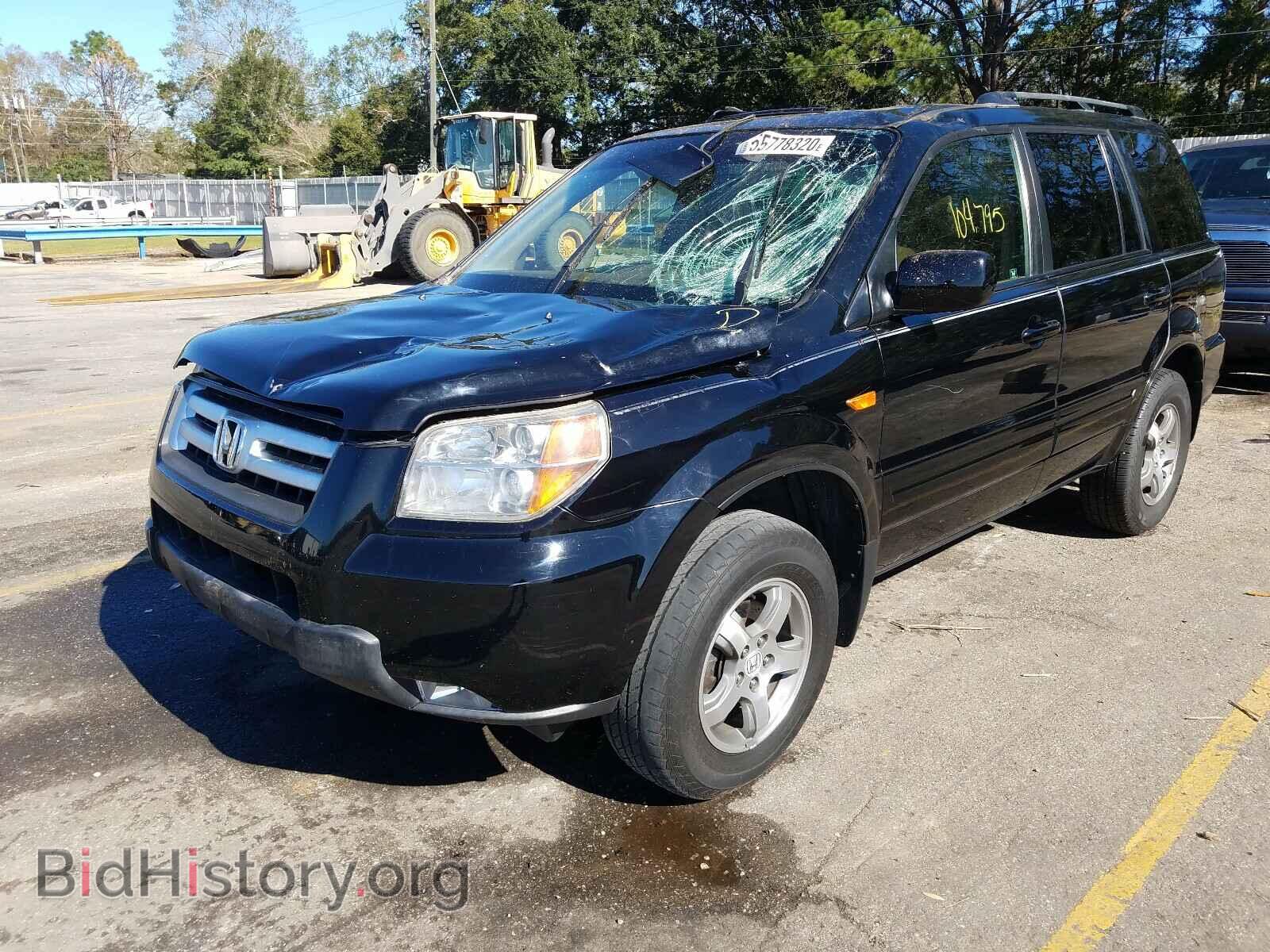 2007 HONDA PILOT - VIN: 5FNYF28517B018368 - Фото 2