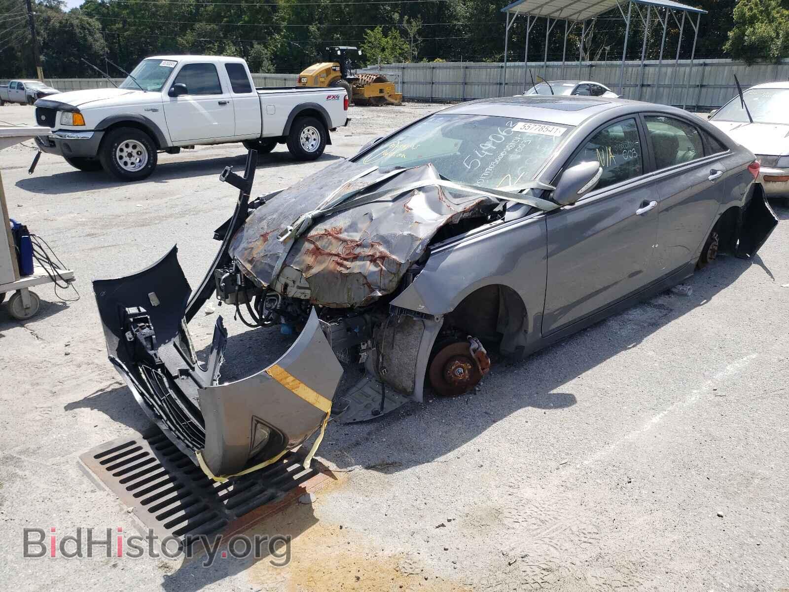 2013 HYUNDAI SONATA - VIN: 5NPEC4AC8DH549063 - Фото 2