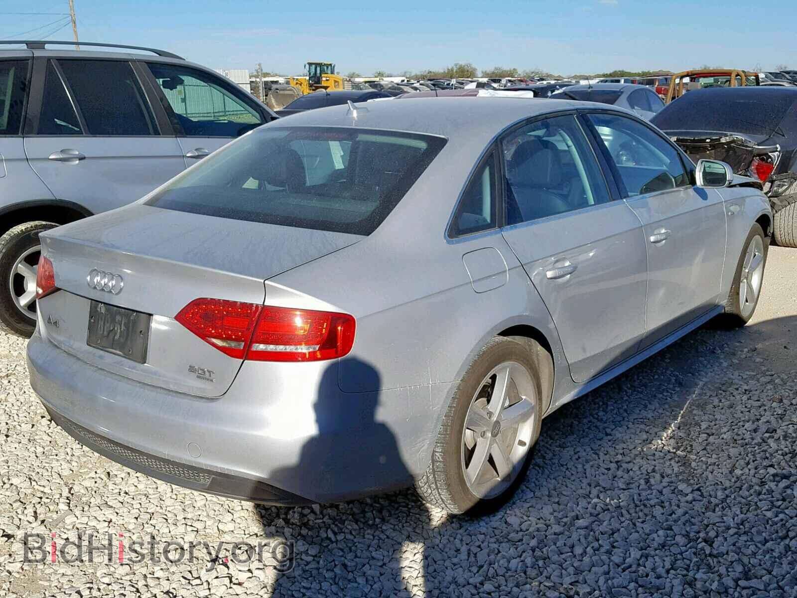 2012 AUDI A4 - VIN: WAUFFAFLXCA119606 - Фото 4