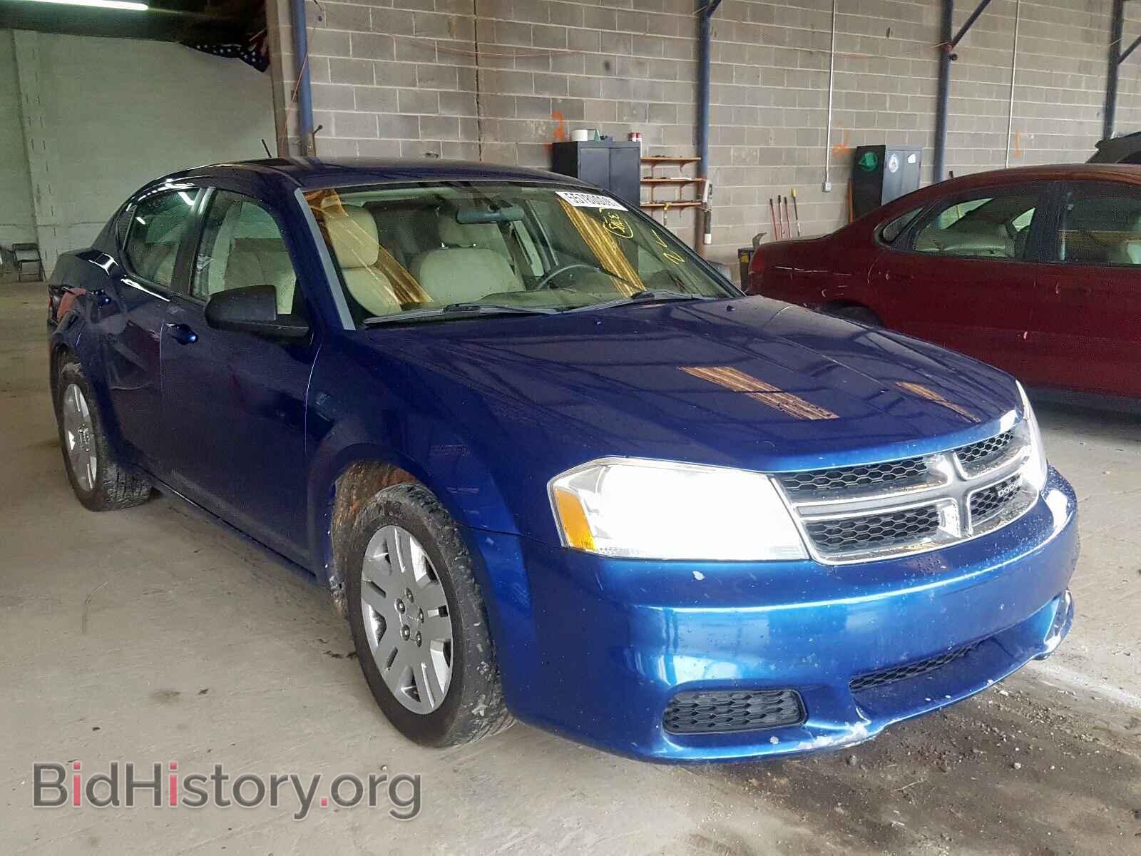 Photo 1C3CDZAGXCN322044 - DODGE AVENGER 2012