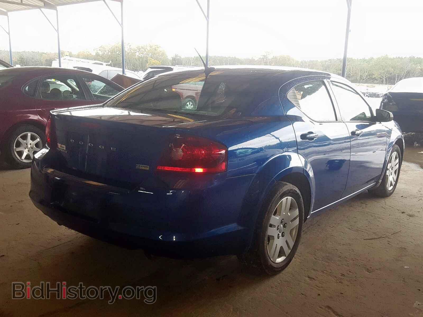 2012 DODGE AVENGER - VIN: 1C3CDZAGXCN322044 - Фото 4