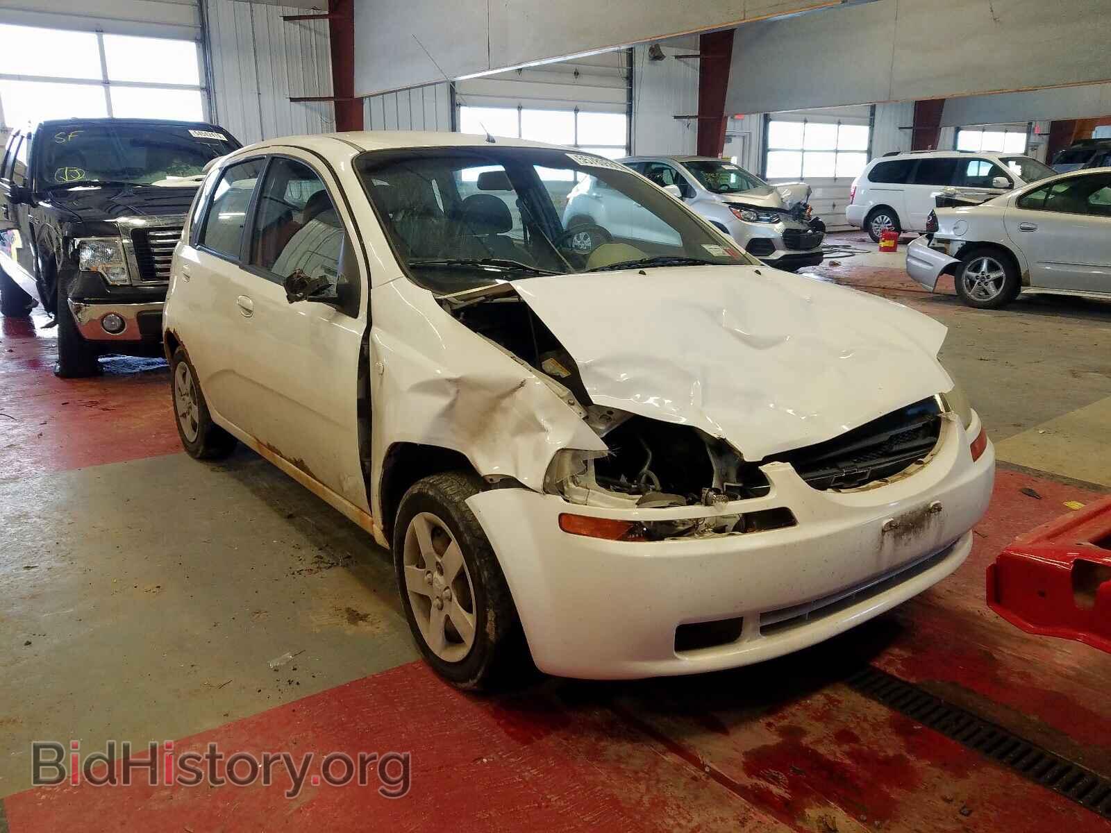 Photo KL1TD62685B295485 - CHEVROLET AVEO 2005