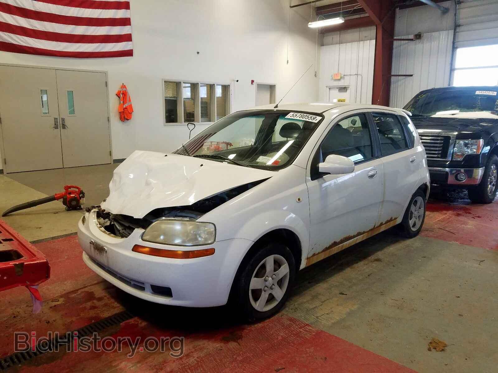 2005 CHEVROLET AVEO - VIN: KL1TD62685B295485 - Фото 2