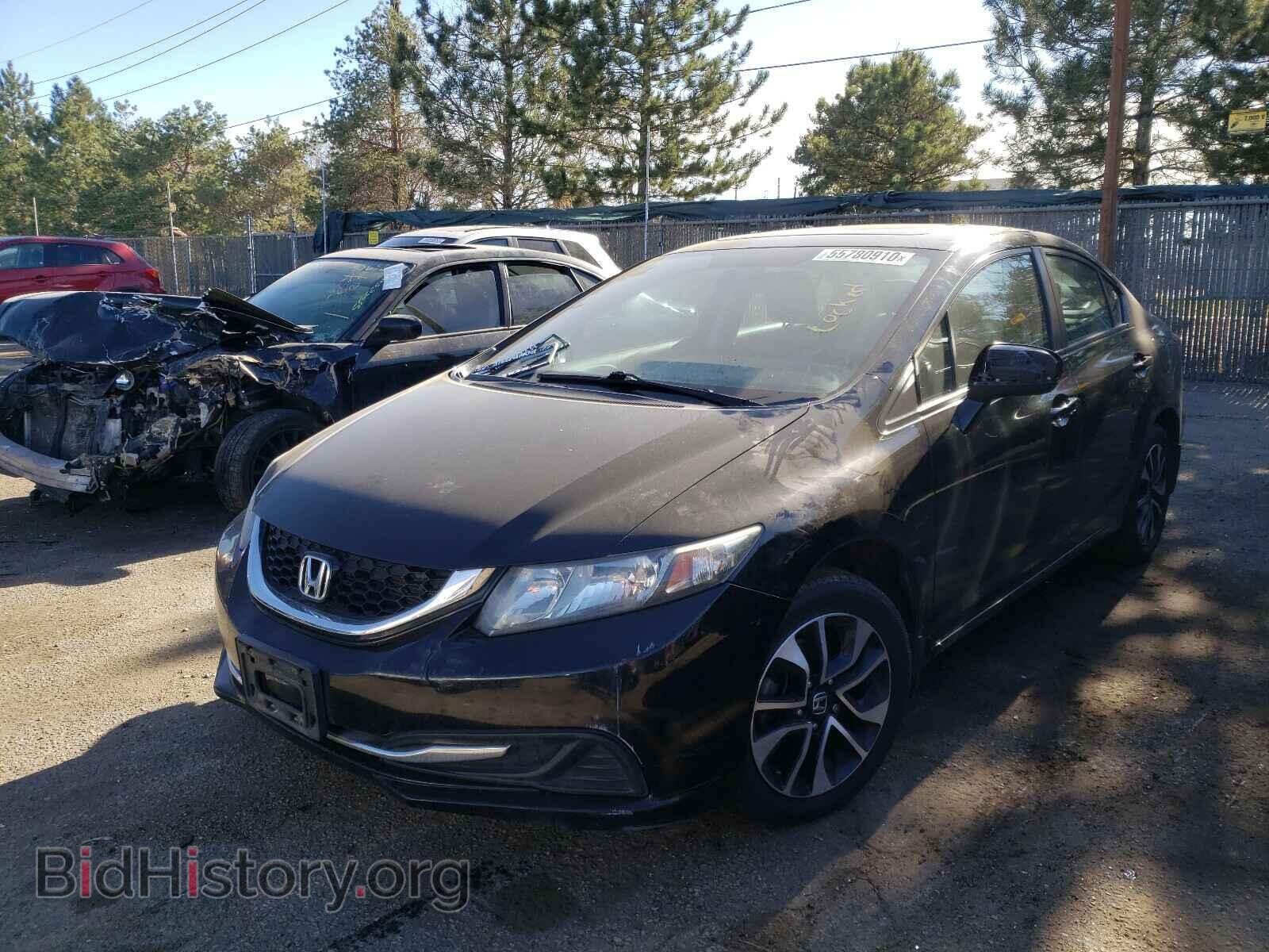 2014 HONDA CIVIC - VIN: 2HGFB2F85EH522415 - Фото 2