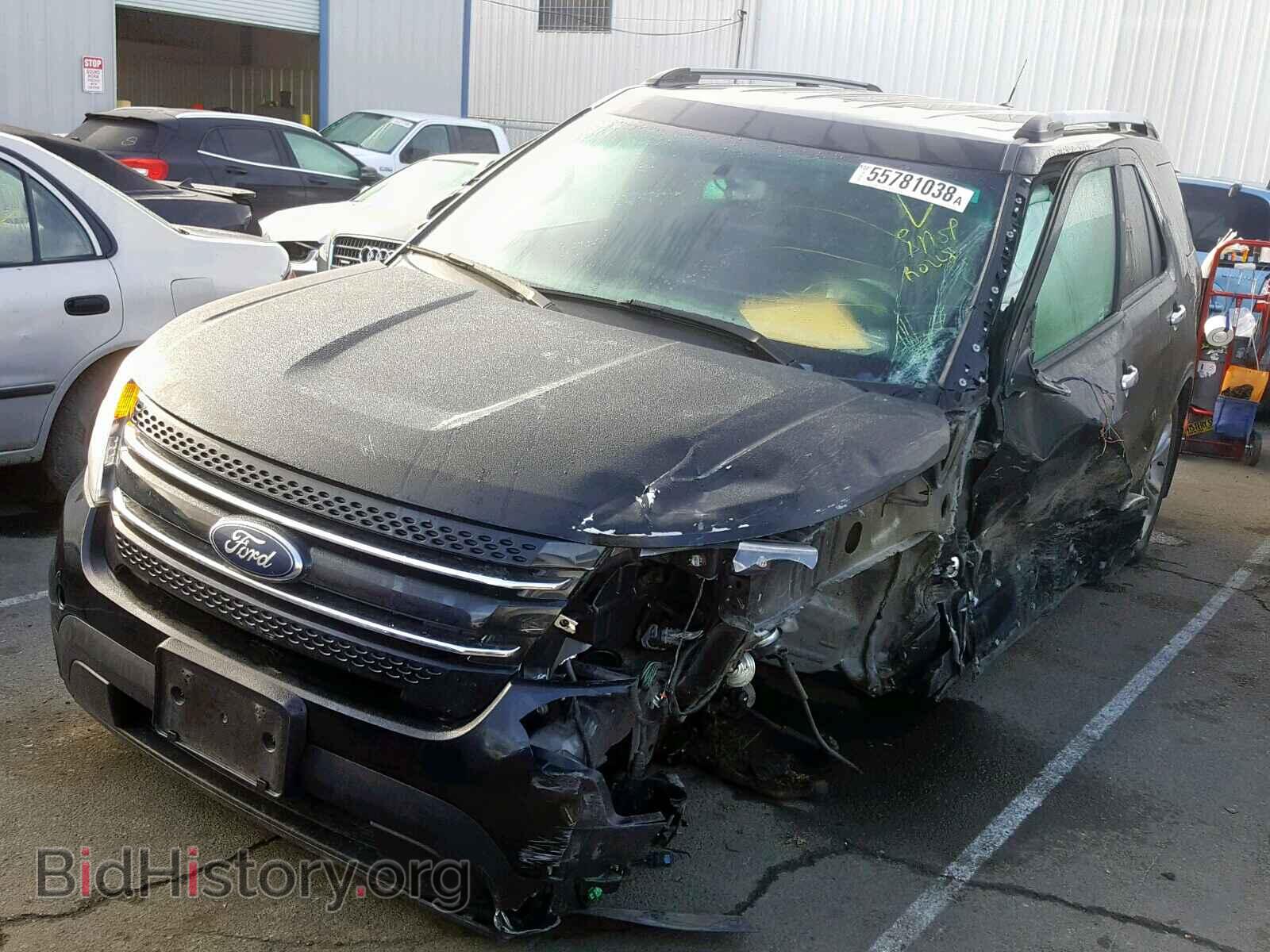 2013 FORD EXPLORER L - VIN: 1FM5K8F88DGC20104 - Photo 2