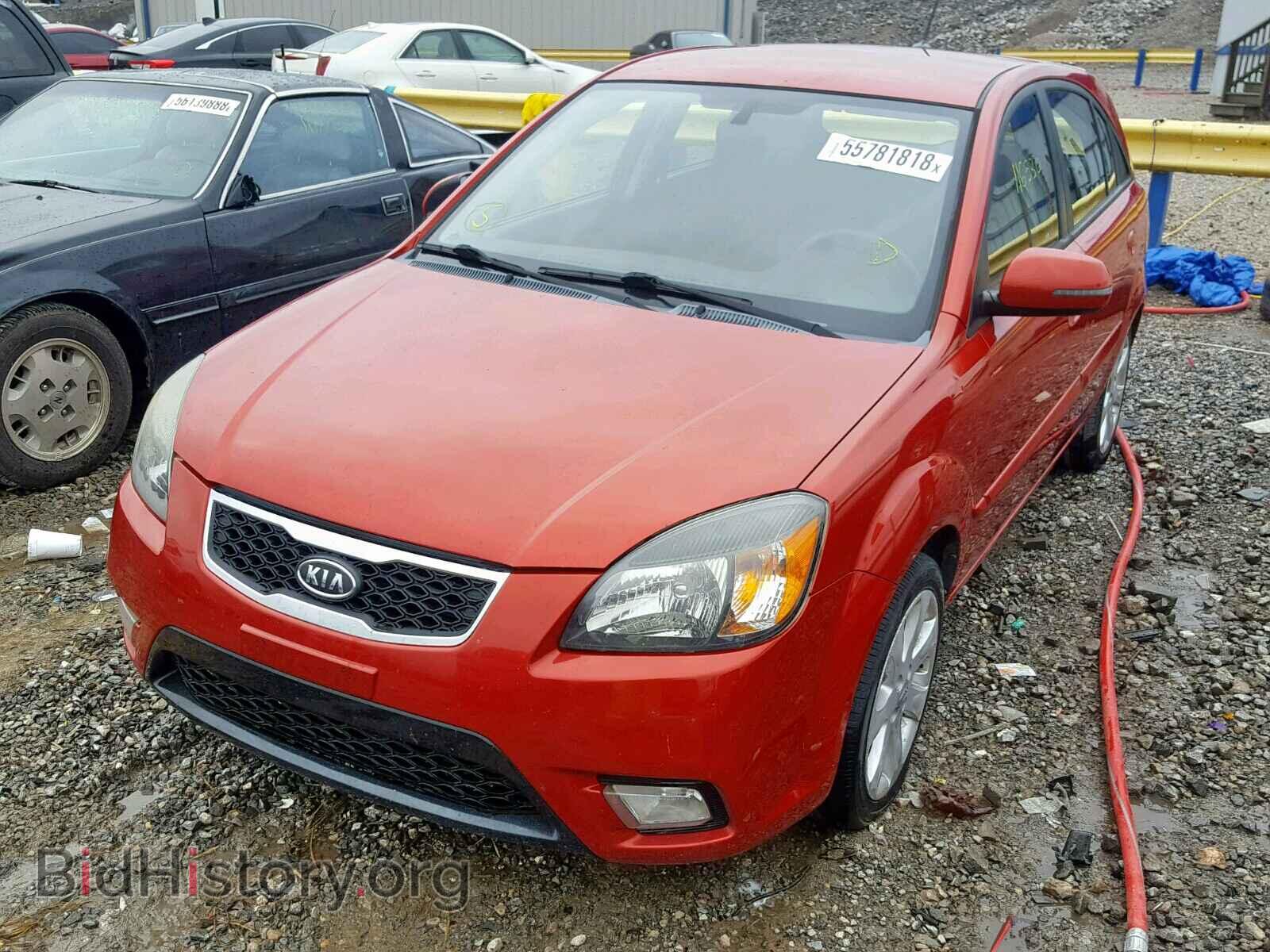 2011 KIA RIO BASE - VIN: KNADH5A36B6720934 - Фото 2