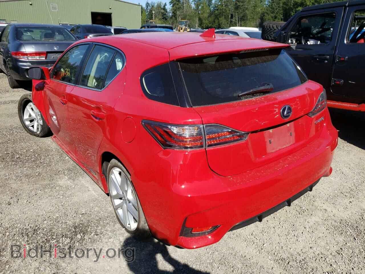 2016 LEXUS CT 200 - VIN: JTHKD5BHXG2265227 - Фото 3