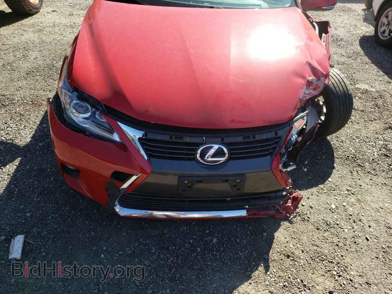 2016 LEXUS CT 200 - VIN: JTHKD5BHXG2265227 - Фото 9