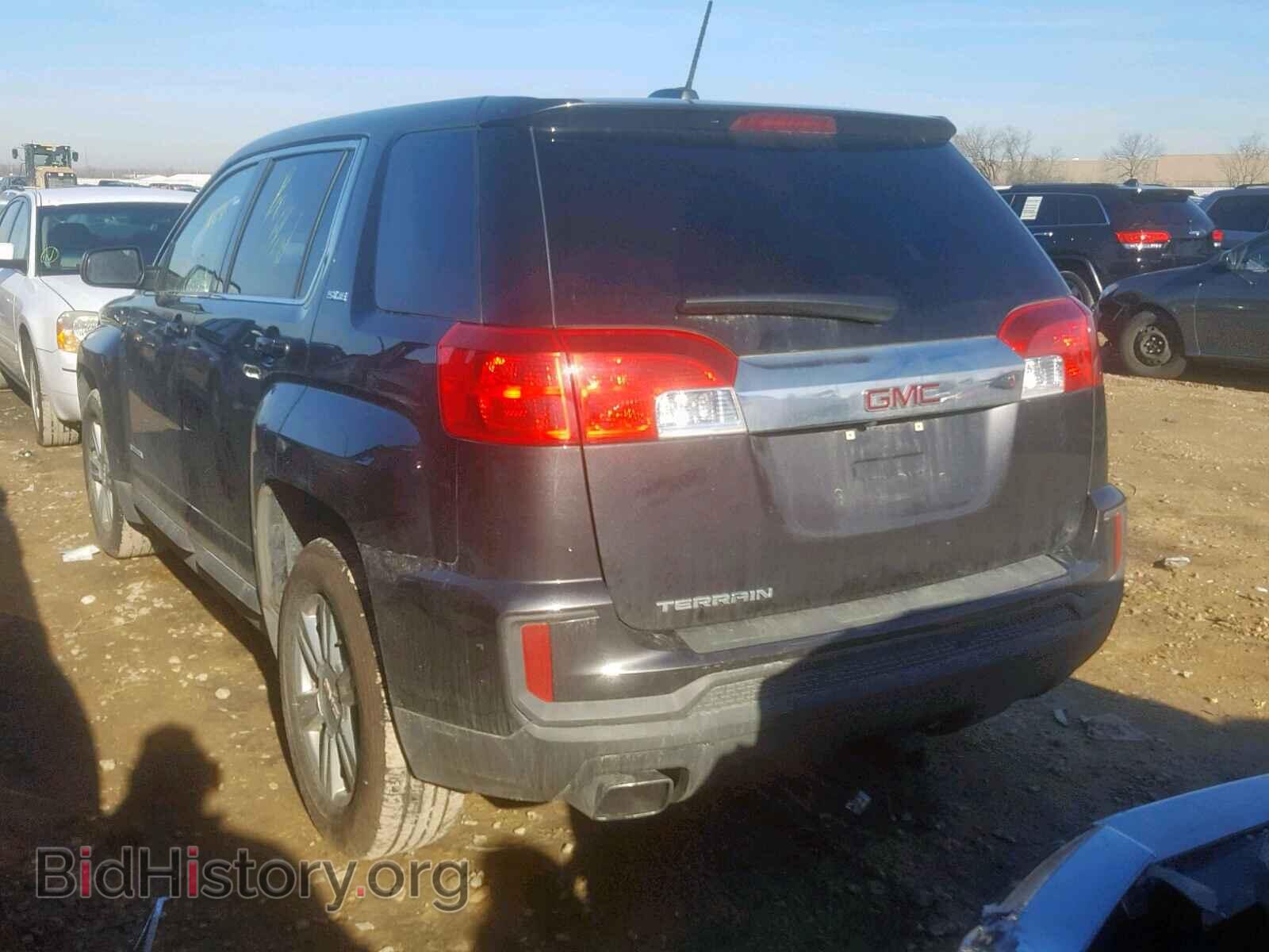 2016 GMC TERRAIN SL - VIN: 2GKALMEK6G6321883 - Фото 3