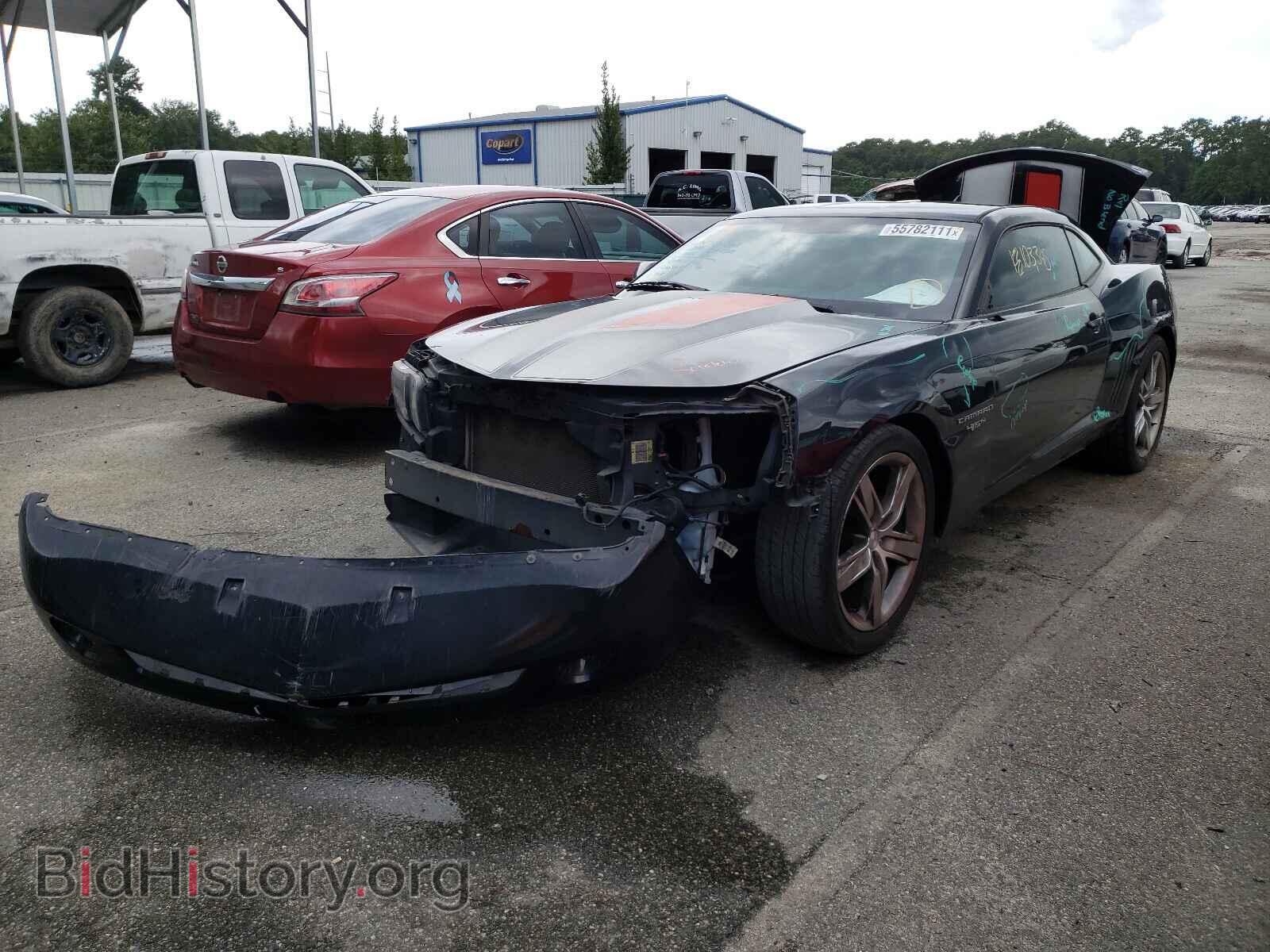 2012 CHEVROLET CAMARO - VIN: 2G1FC1E38C9200699 - Фото 2