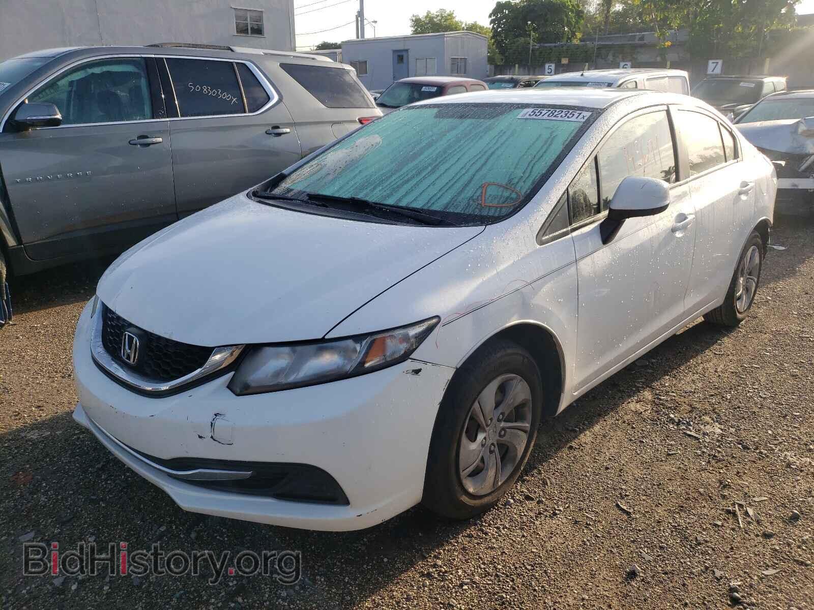 2013 HONDA CIVIC - VIN: 19XFB2F55DE008241 - Фото 2
