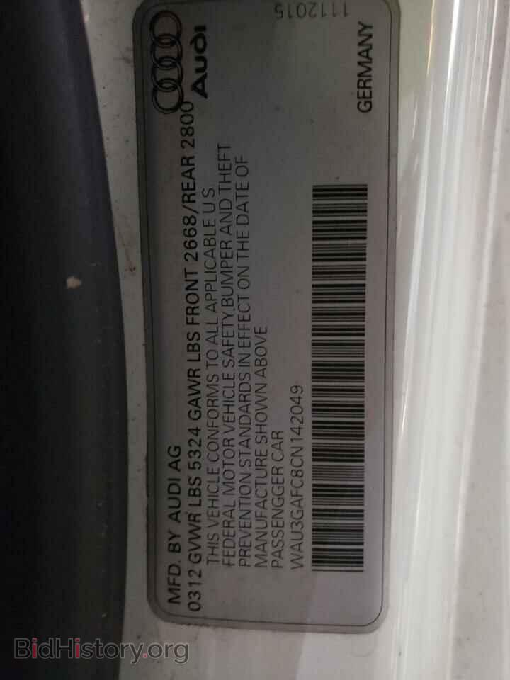 2012 AUDI A7 - VIN: WAU3GAFC8CN142049 - Фото 12