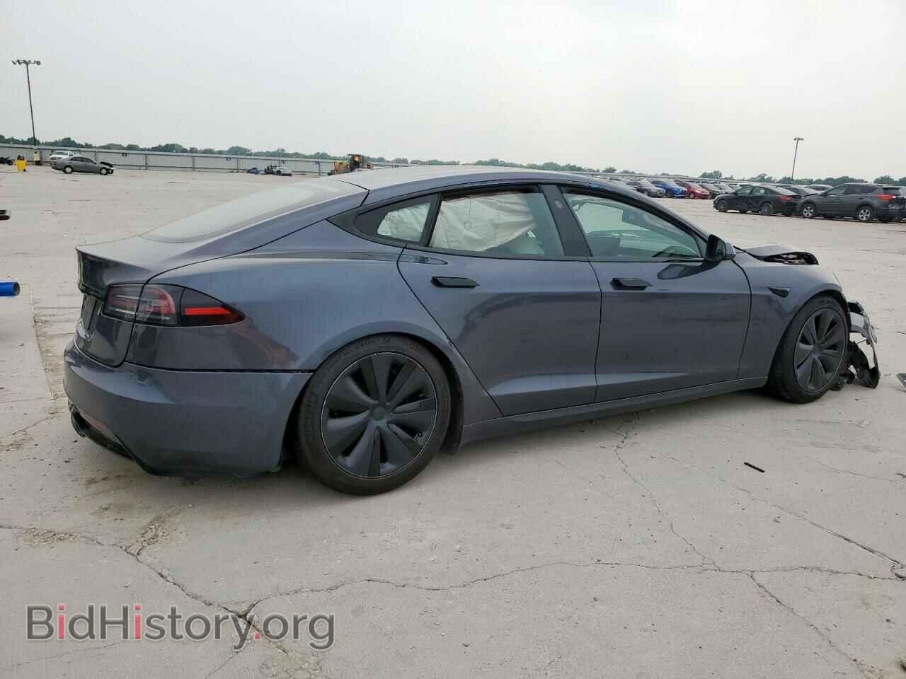 2022 TESLA MODEL S - VIN: 5YJSA1E59NF474103 - Фото 3
