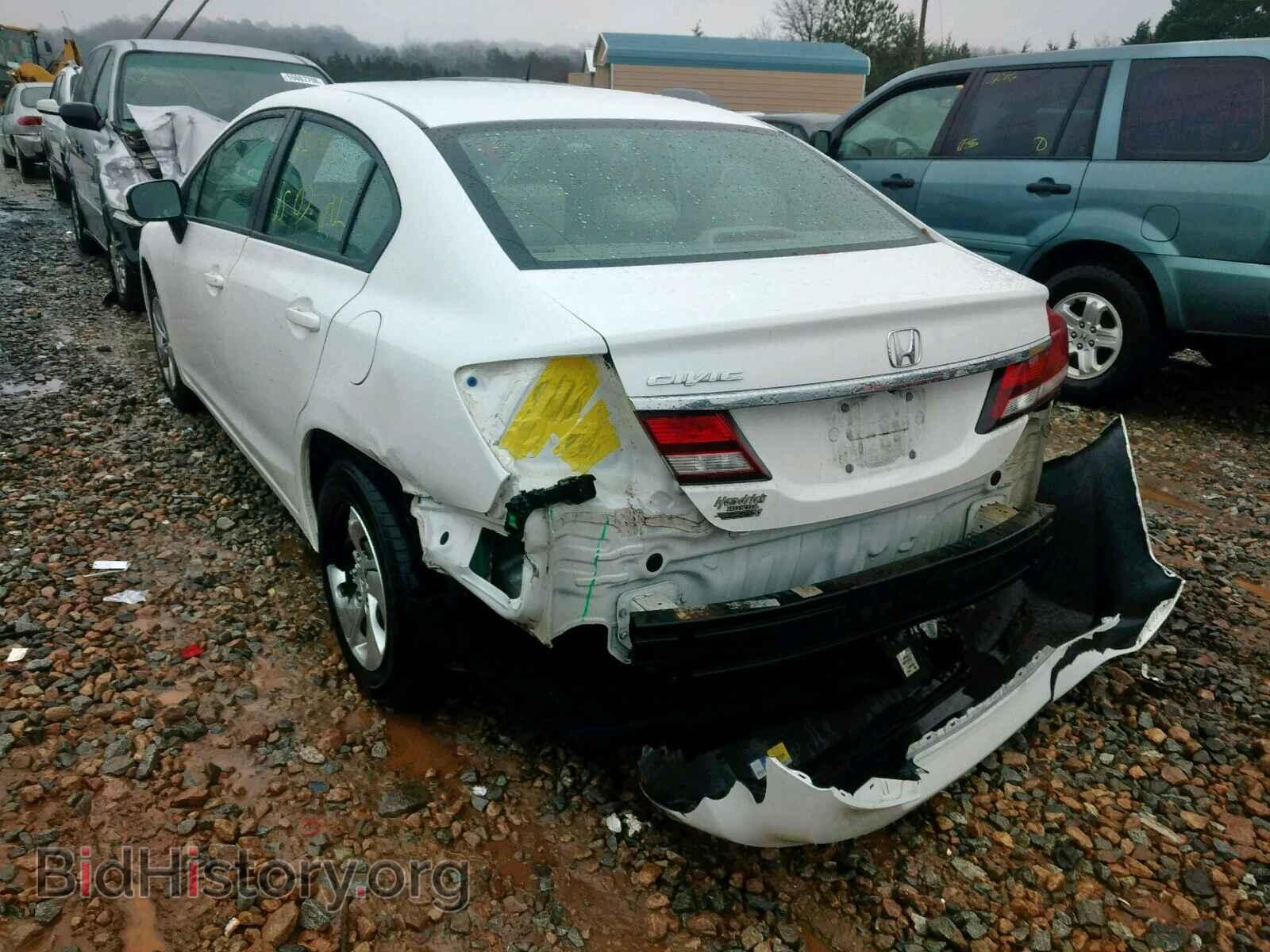 2014 HONDA CIVIC LX - VIN: 19XFB2F5XEE272203 - Фото 3