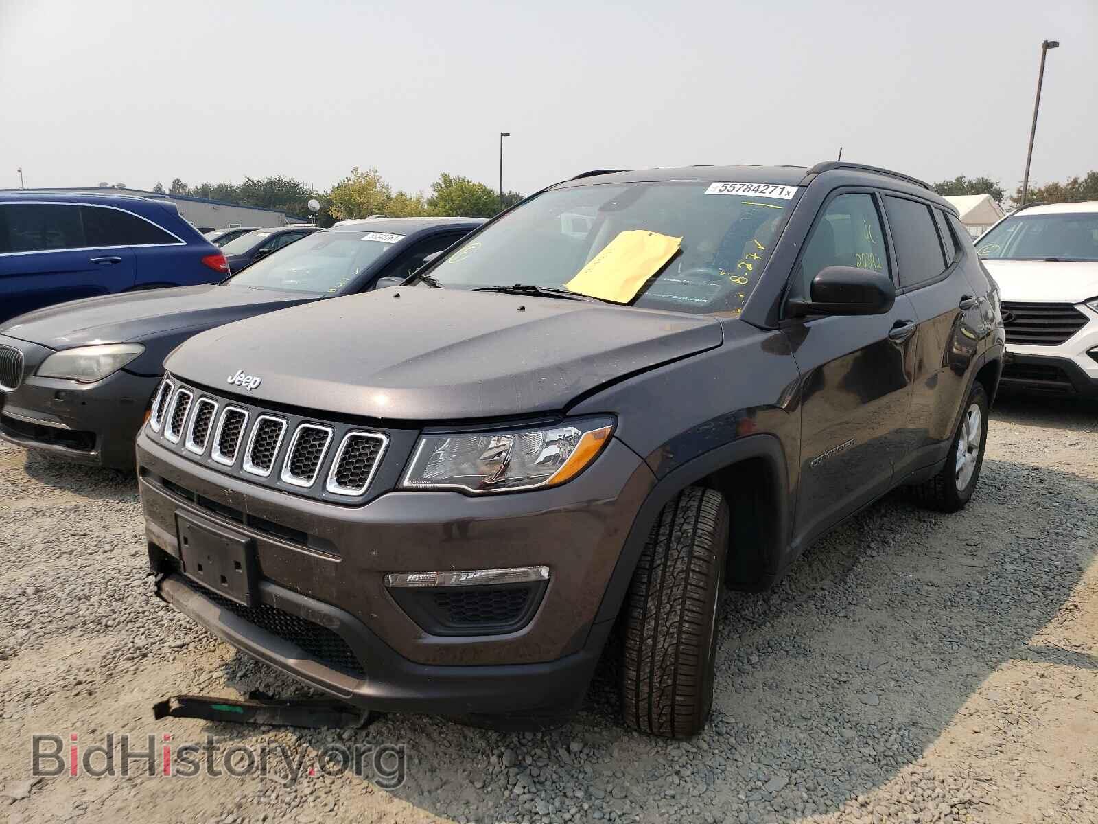 2018 JEEP COMPASS - VIN: 3C4NJCAB4JT487521 - Фото 2