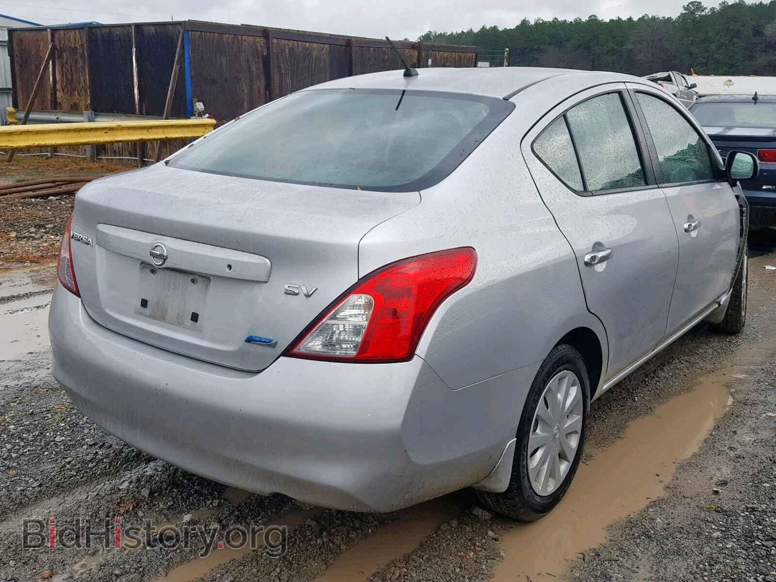 2012 NISSAN VERSA - VIN: 3N1CN7APXCL876331 - Фото 4