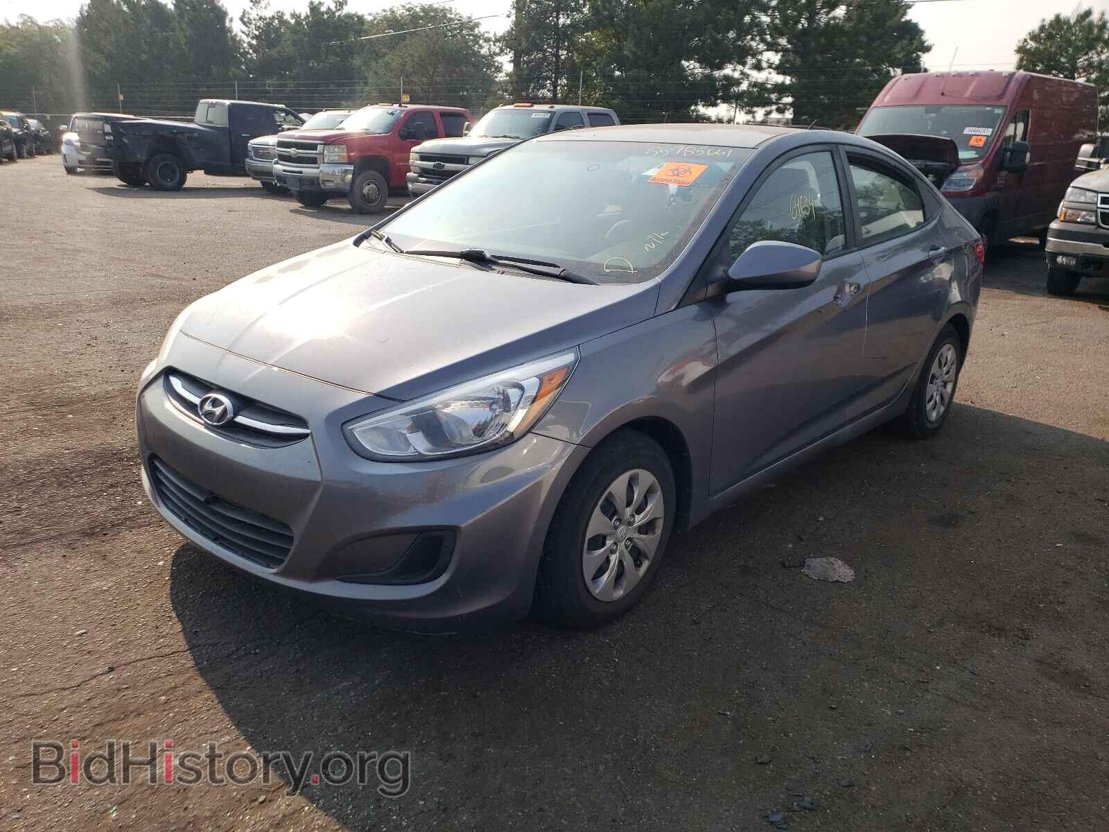 2017 HYUNDAI ACCENT - VIN: KMHCT4AE8HU221688 - Фото 2