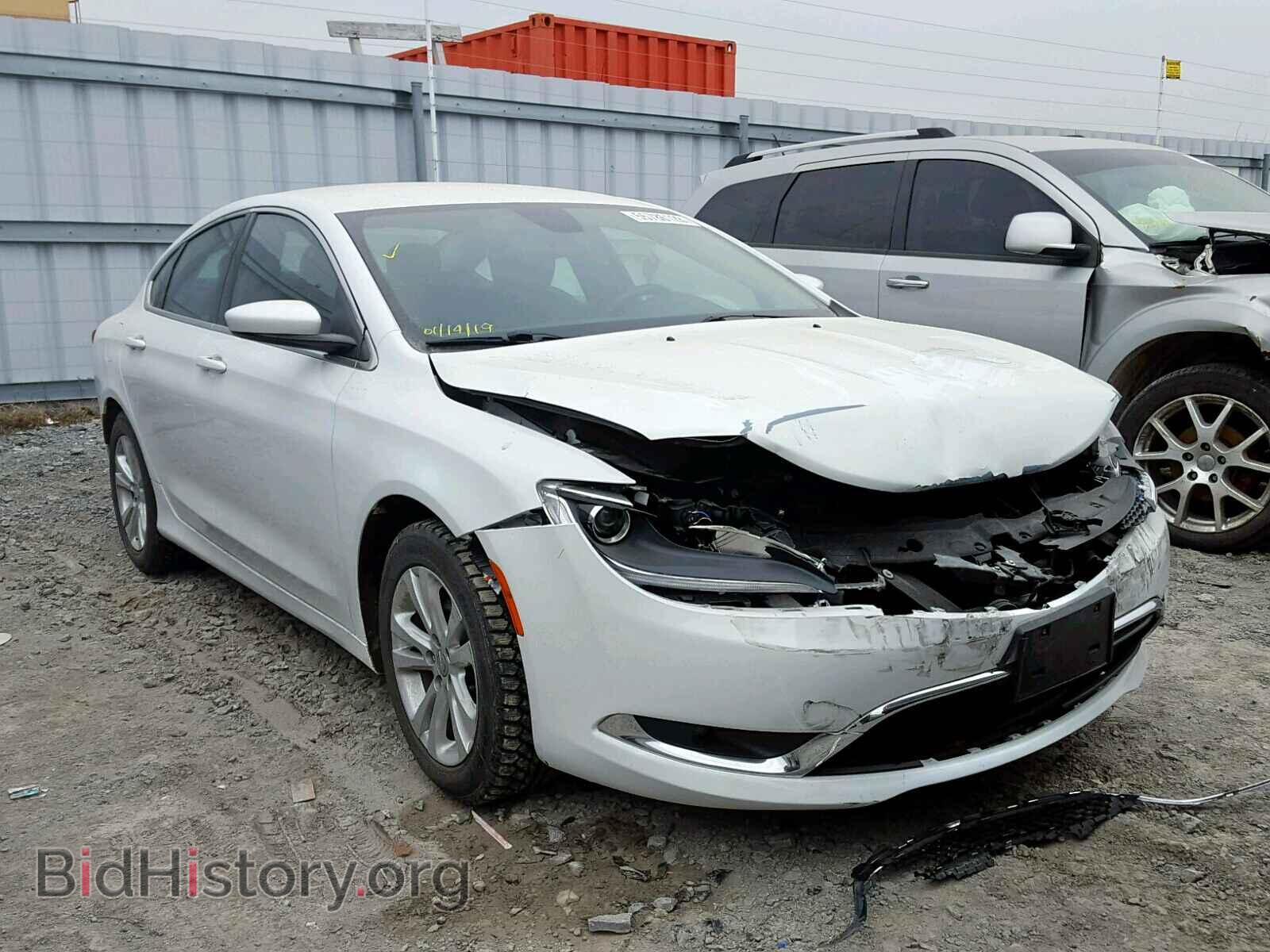 Фотография 1C3CCCAB1GN103371 - CHRYSLER 200 2016