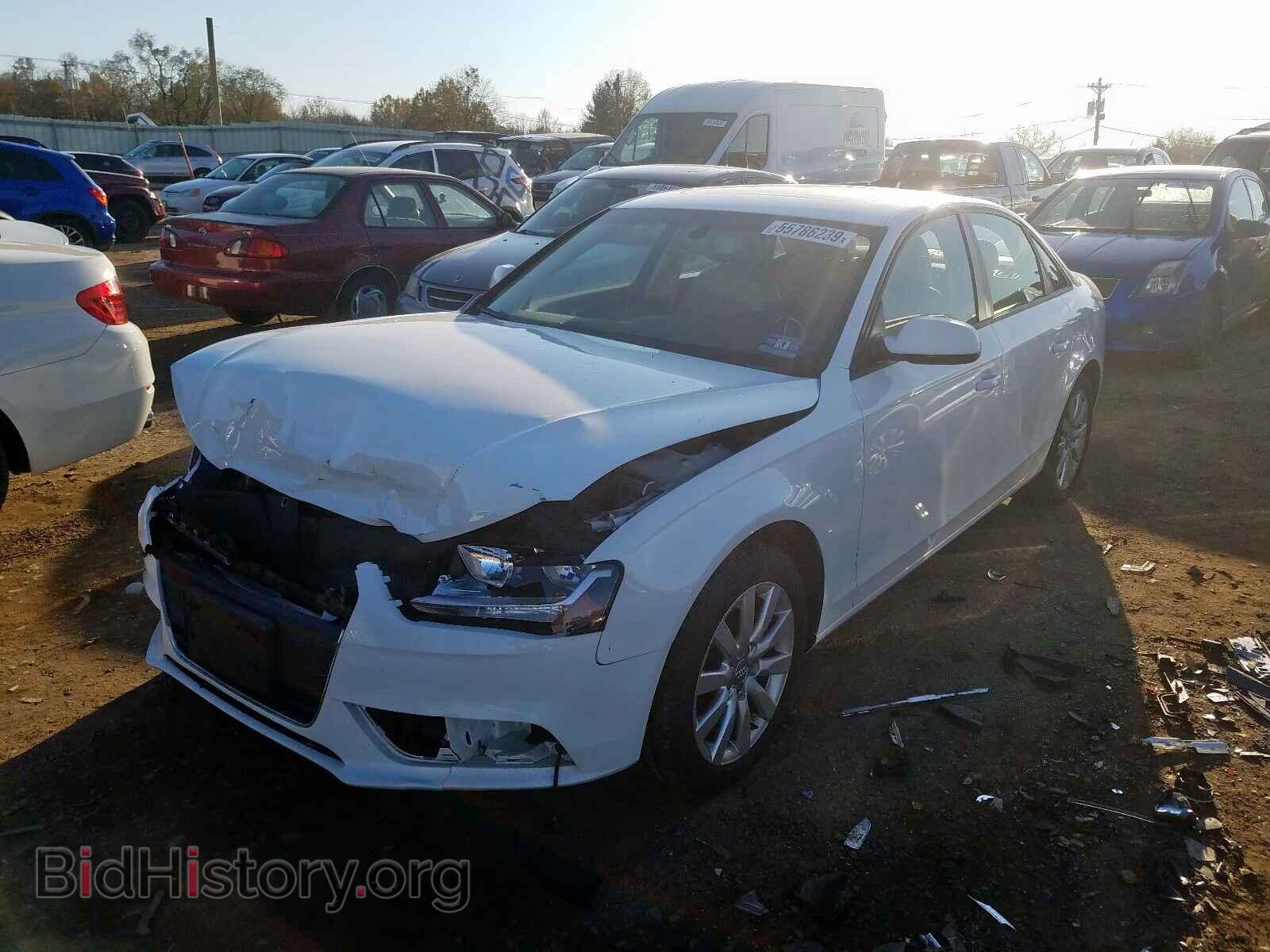 2014 AUDI A4 - VIN: WAUBFAFL2EN032289 - Photo 2