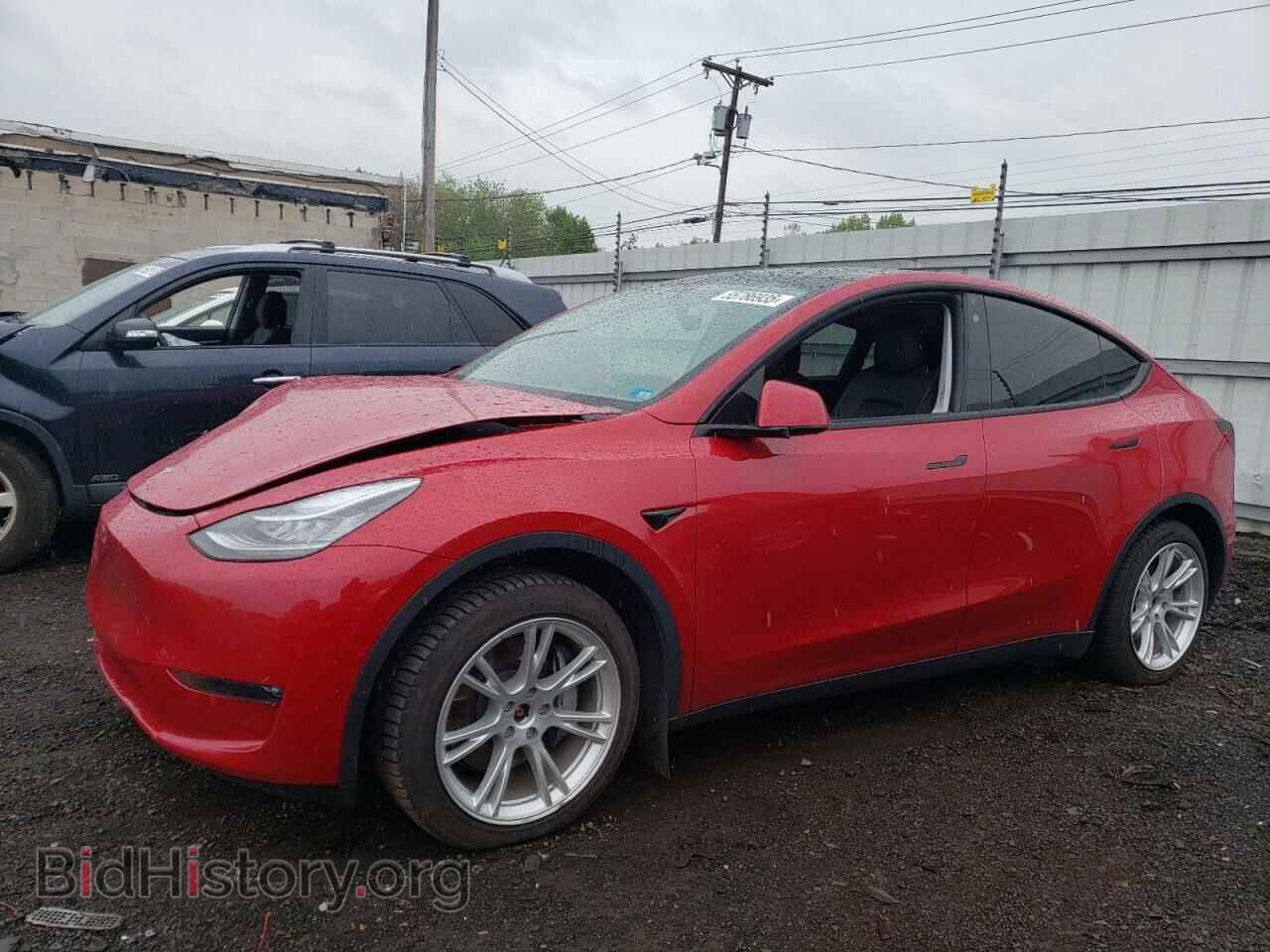Photo 5YJYGAEE6MF286601 - TESLA MODEL Y 2021
