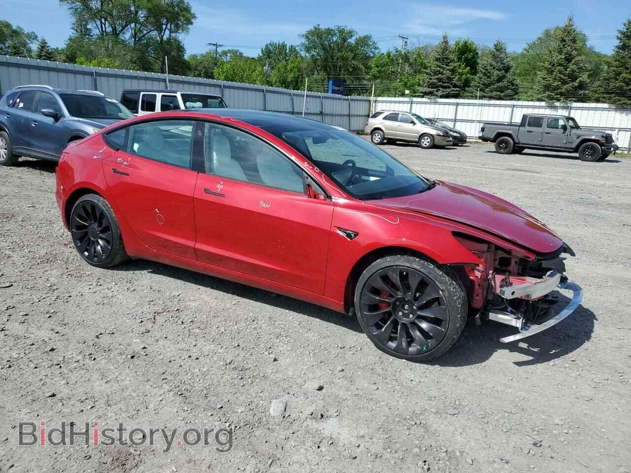 2022 TESLA MODEL 3 - VIN: 5YJ3E1EC0NF293415 - Фото 4