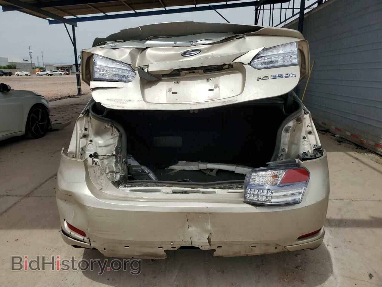 2011 LEXUS HS - VIN: JTHBB1BA9B2044647 - Фото 6