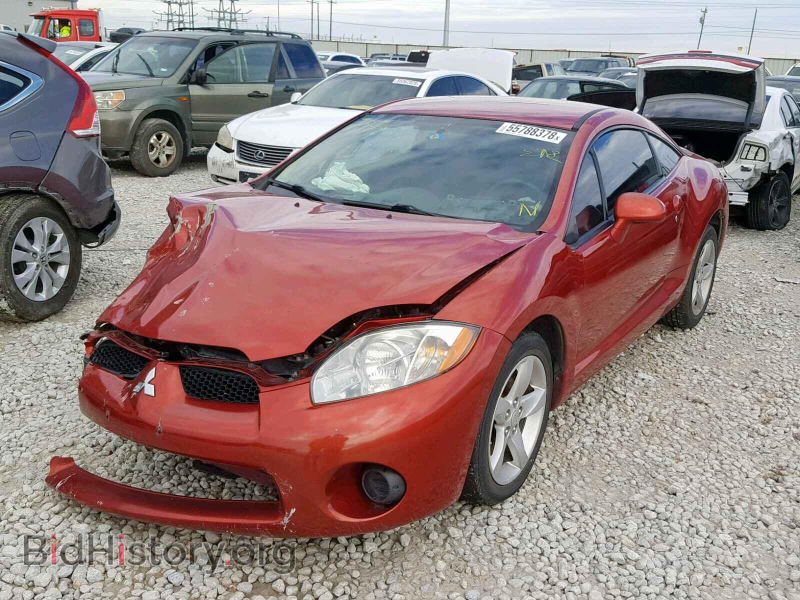 2008 MITSUBISHI ECLIPSE - VIN: 4A3AK24F08E006868 - Фото 2
