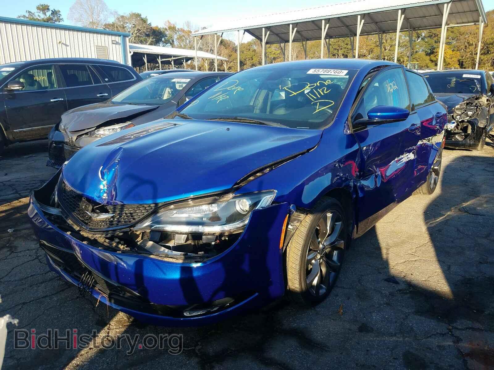 2016 CHRYSLER 200 - VIN: 1C3CCCBB0GN102484 - Фото 2