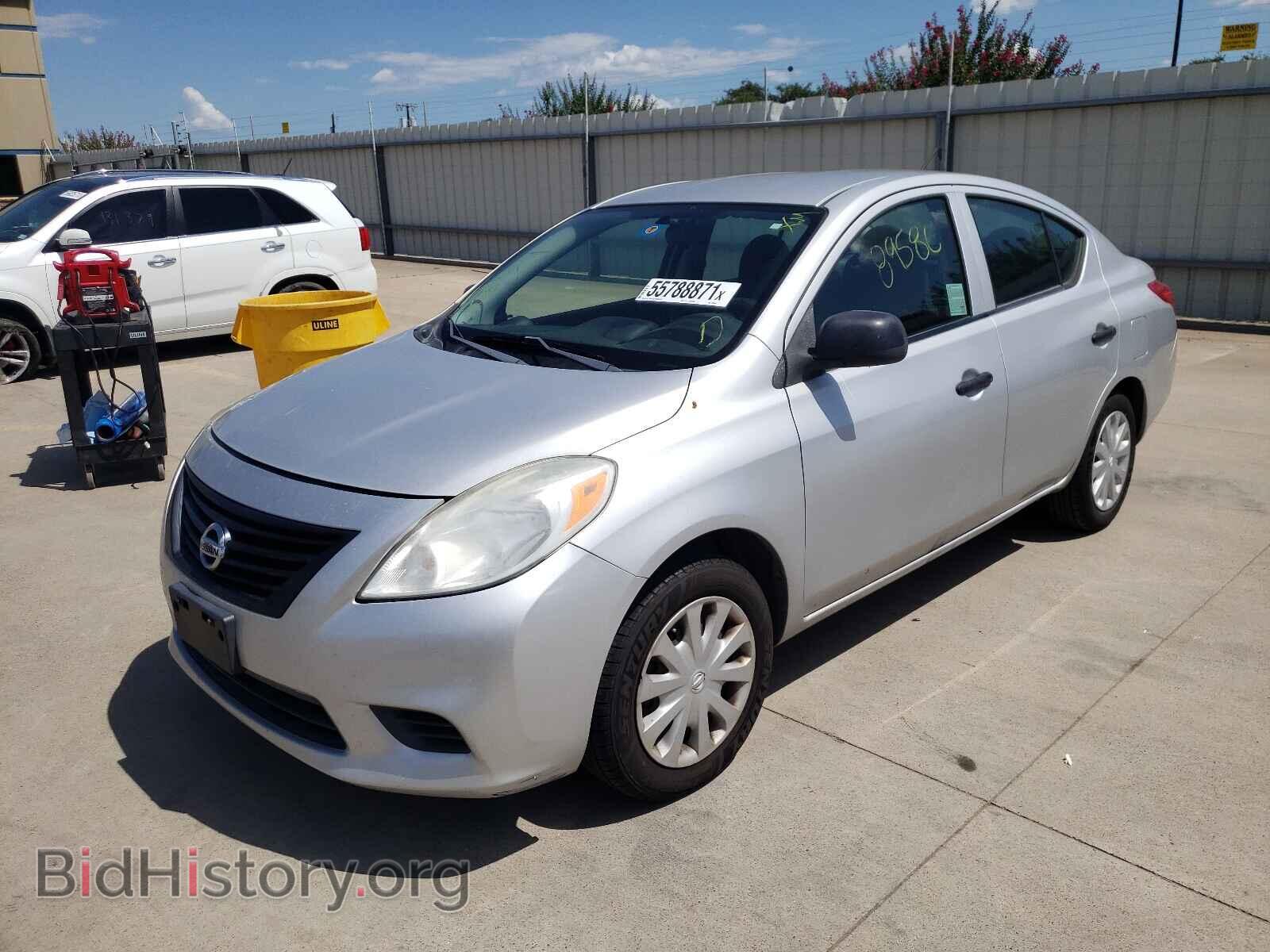 2012 NISSAN VERSA - VIN: 3N1CN7AP2CL807584 - Фото 2