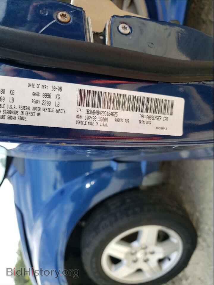2009 DODGE CALIBER - VIN: 1B3HB48A29D184625 - Фото 10
