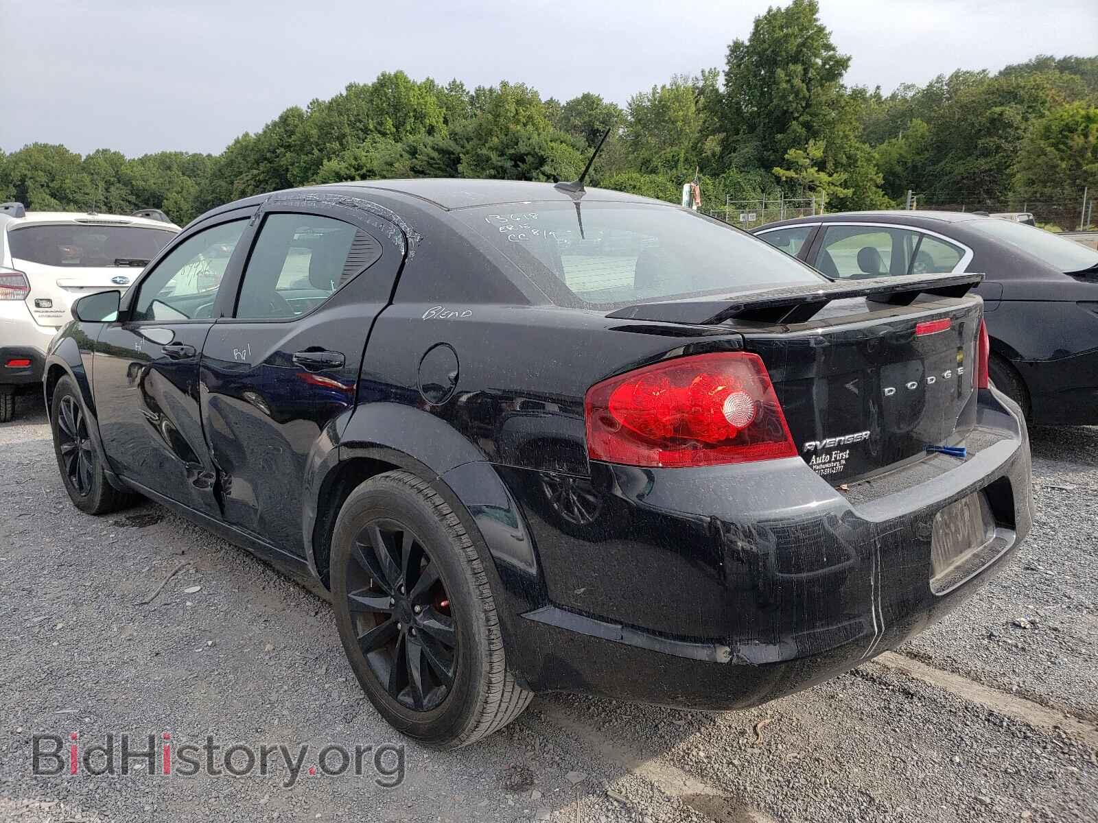 2014 DODGE AVENGER - VIN: 1C3CDZAB8EN174595 - Фото 3