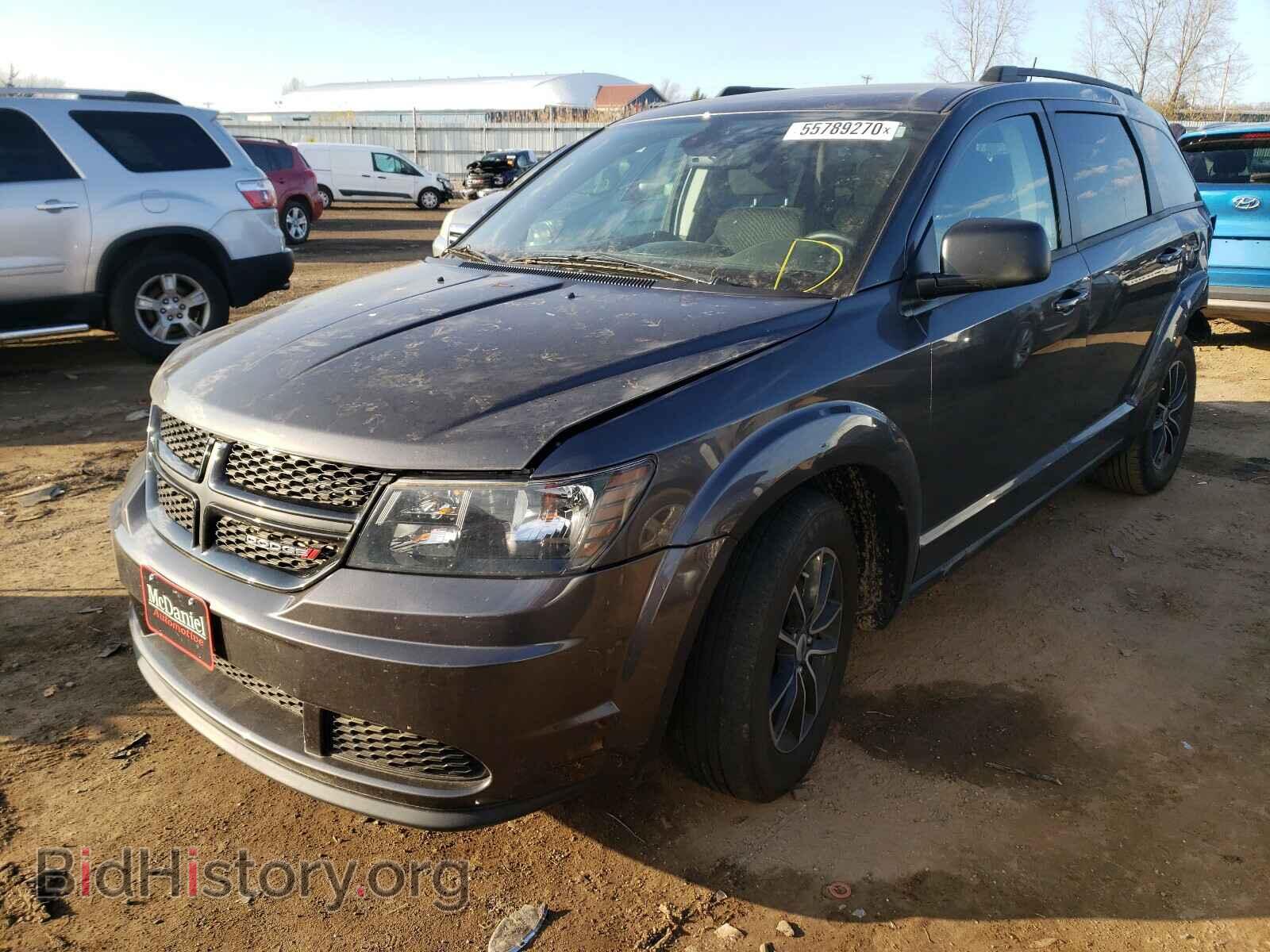 2018 DODGE JOURNEY - VIN: 3C4PDCAB7JT518714 - Photo 2