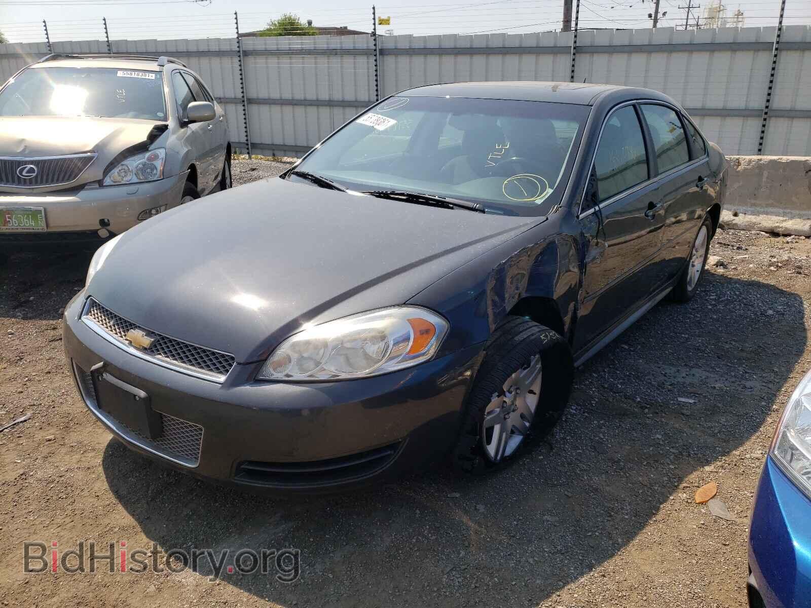 2014 CHEVROLET IMPALA - VIN: 2G1WB5E37E1177346 - Фото 2