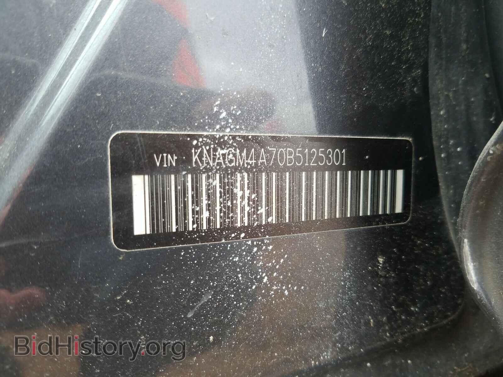 2011 KIA OPTIMA - VIN: KNAGM4A70B5125301 - Фото 10