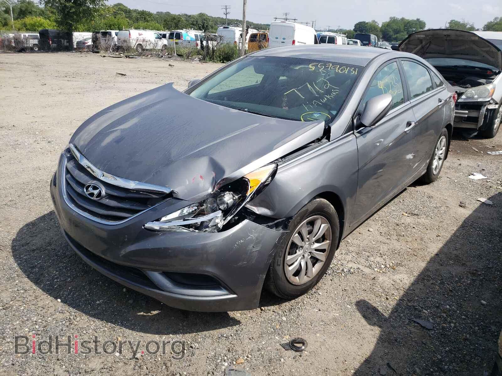 2012 HYUNDAI SONATA - VIN: 5NPEB4AC2CH487712 - Фото 2