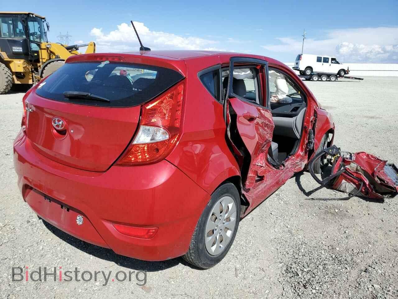 2015 HYUNDAI ACCENT - VIN: KMHCT5AEXFU217645 - Фото 4