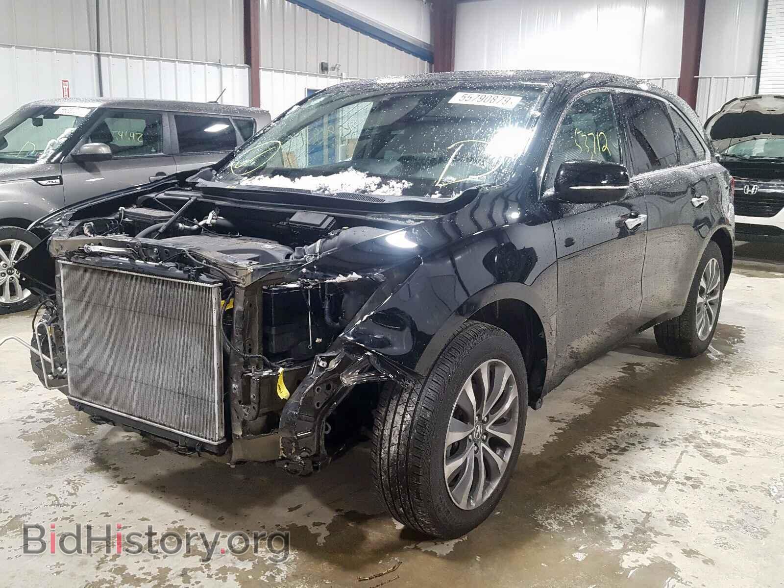 2015 ACURA MDX - VIN: 5FRYD4H46FB029002 - Фото 2