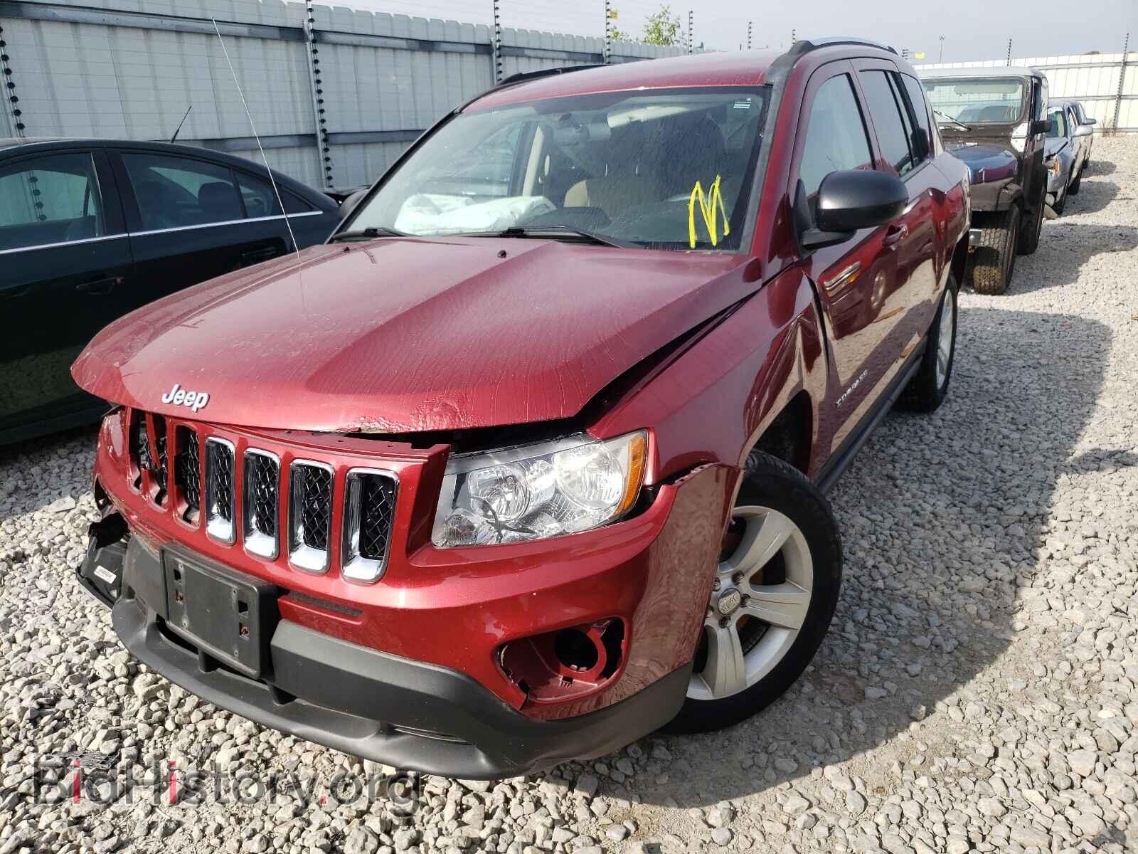 2012 JEEP COMPASS - VIN: 1C4NJDBB2CD524756 - Photo 2