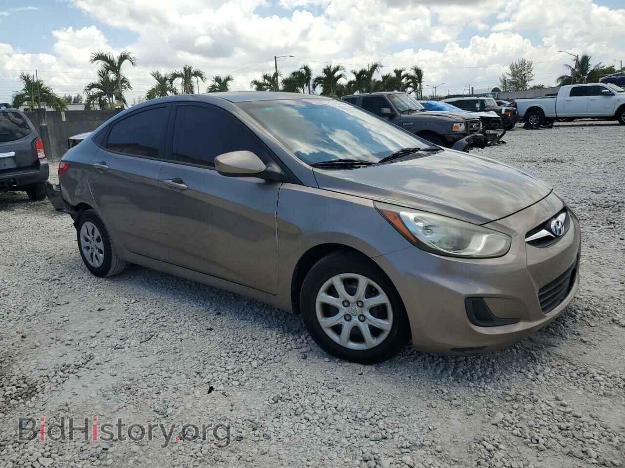 2014 HYUNDAI ACCENT - VIN: KMHCT4AEXEU675601 - Фото 4