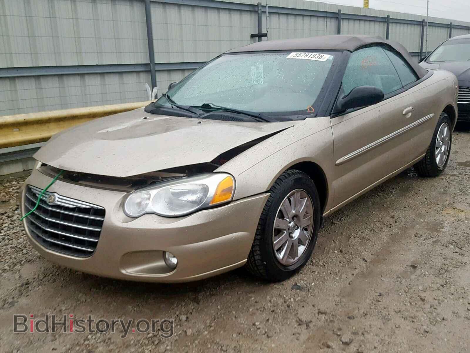 2004 CHRYSLER SEBRING - VIN: 1C3EL65R64N398710 - Фото 2