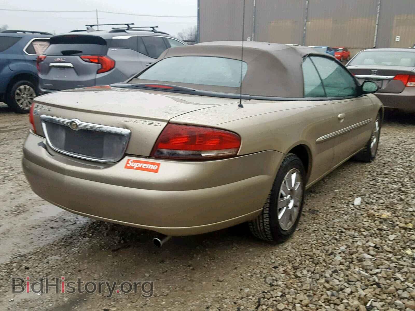 2004 CHRYSLER SEBRING - VIN: 1C3EL65R64N398710 - Фото 4