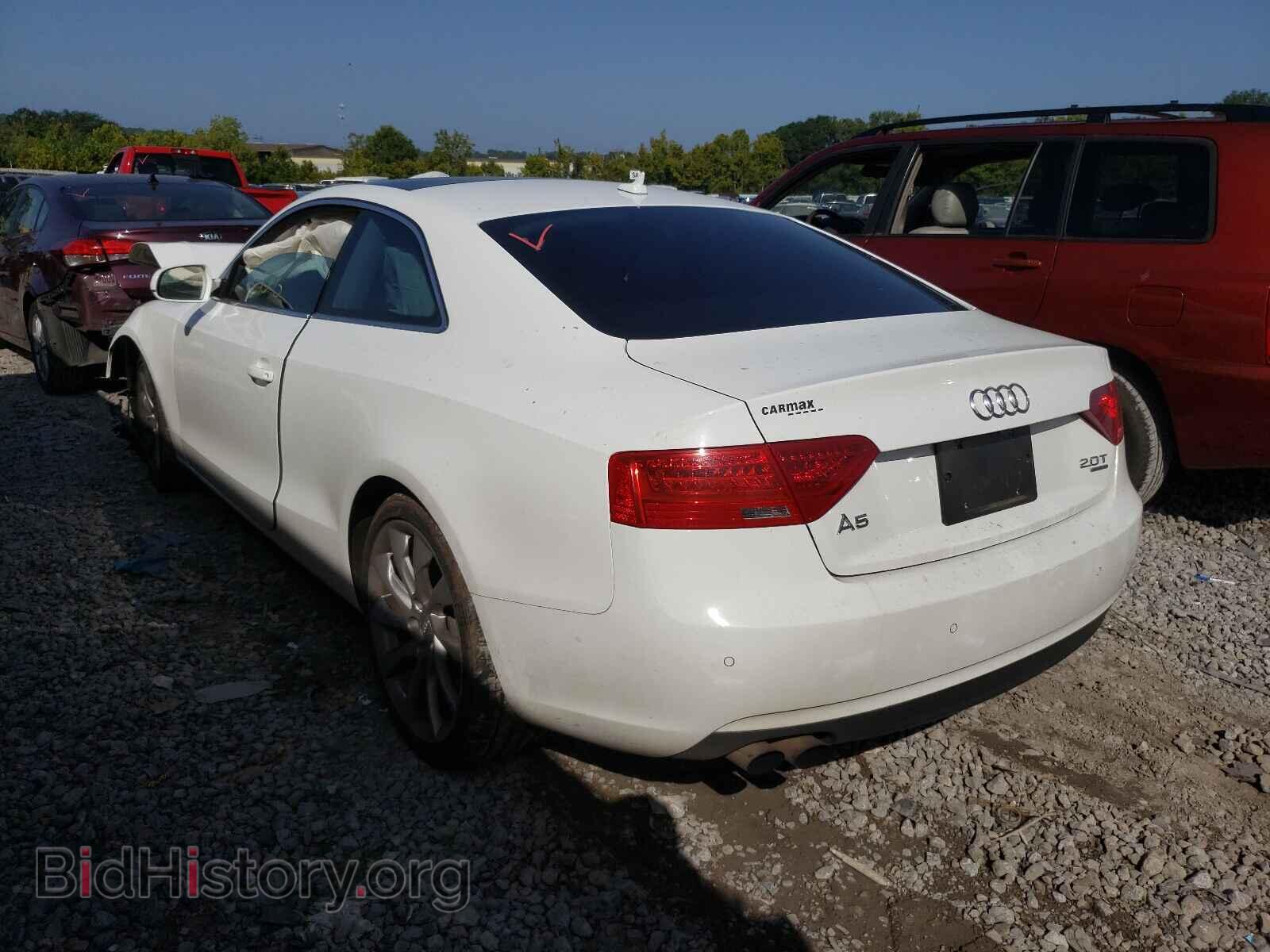 2013 AUDI A5 - VIN: WAULFAFR2DA079711 - Фото 3