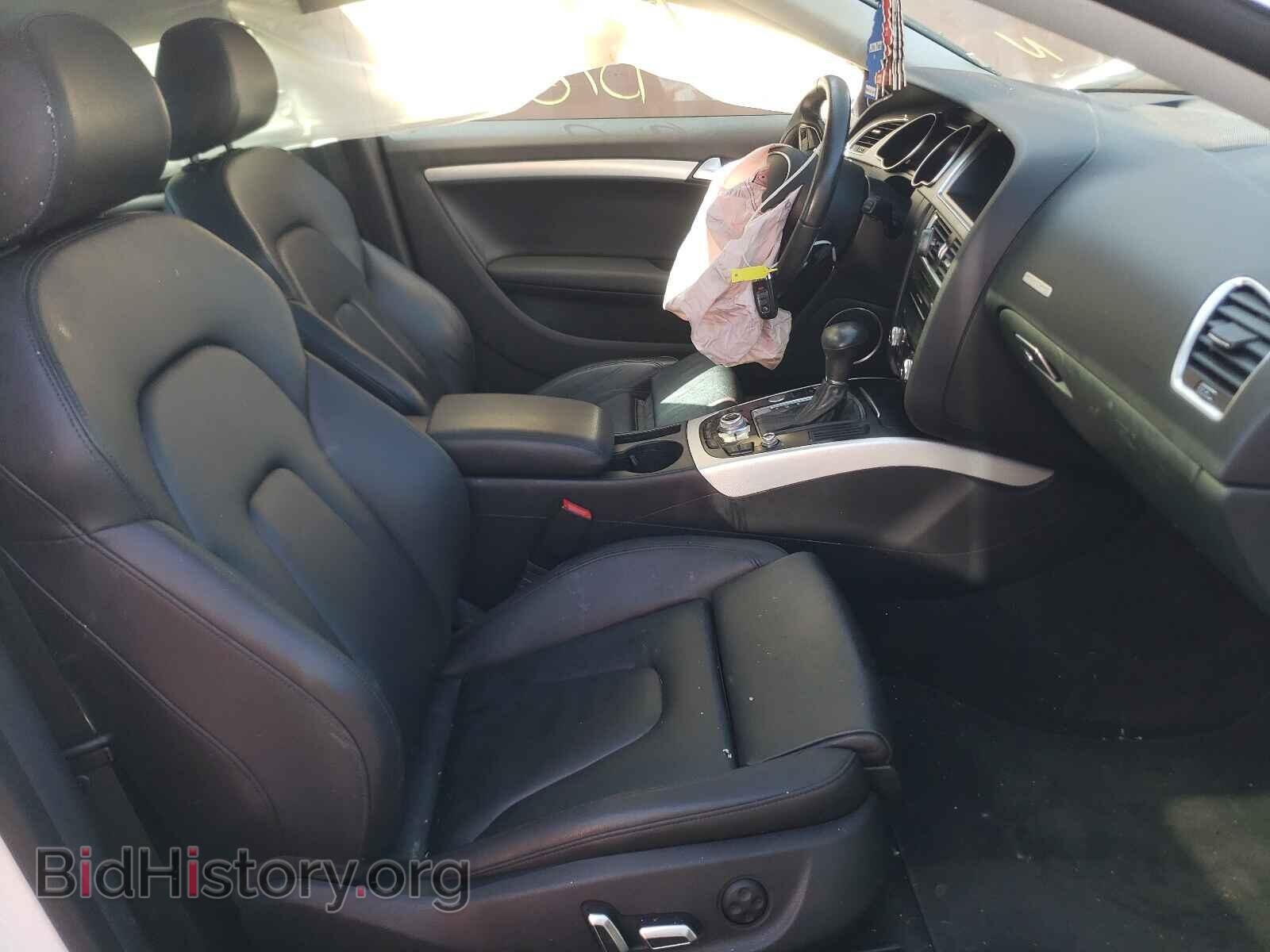 2013 AUDI A5 - VIN: WAULFAFR2DA079711 - Фото 5