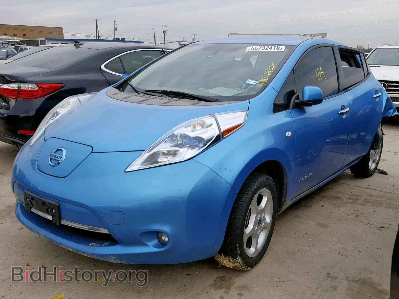 2011 NISSAN LEAF - VIN: JN1AZ0CP5BT005475 - Фото 2