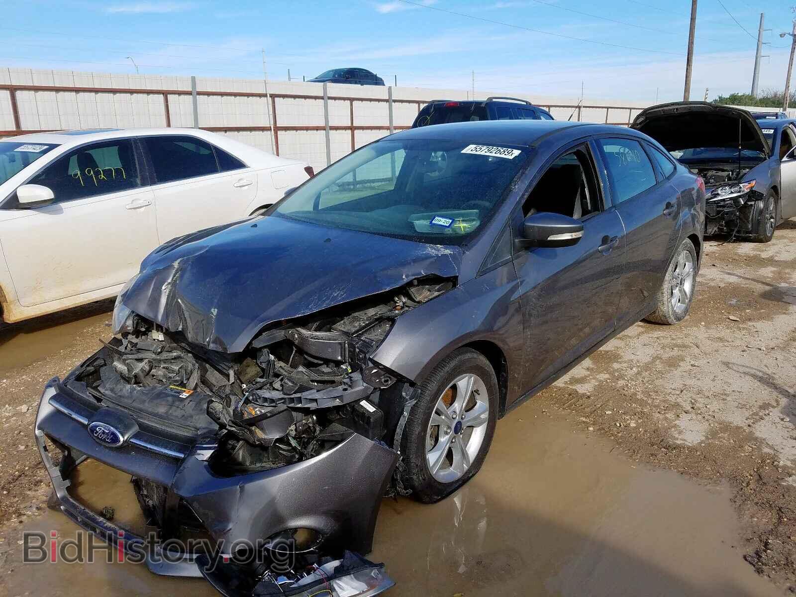 2014 FORD FOCUS SE - VIN: 1FADP3F29EL185930 - Фото 2