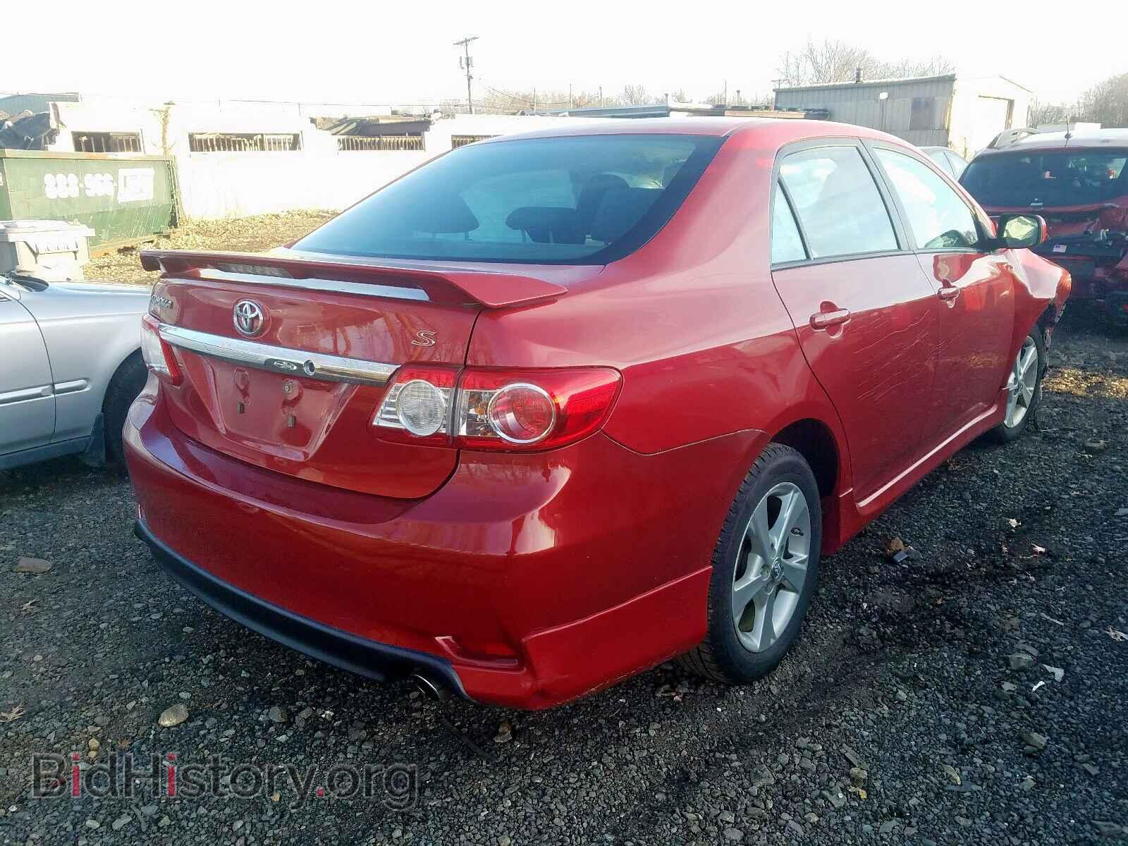 2013 TOYOTA COROLLA BA - VIN: 2T1BU4EE1DC093986 - Фото 4